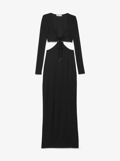 Matte Jersey Cutout Maxi Dress