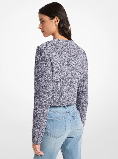 Tweed Jacket in MIDNIGHTBLUE | Michael Kors