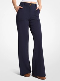Scuba Crepe Bootcut Pants