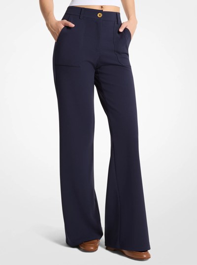 Scuba Crepe Bootcut Pants