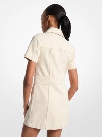 Mini-robe en denim