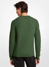 Wool Blend Crewneck Sweater