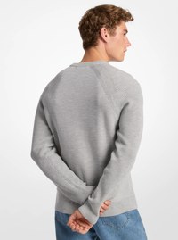 Wool Blend Crewneck Sweater