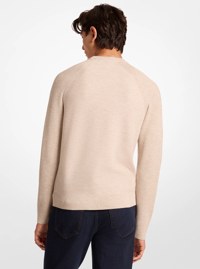 Wool Blend Crewneck Sweater