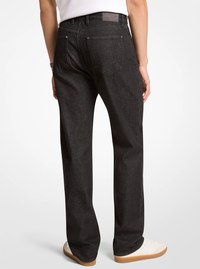 Jean &agrave; jambe droite Finn en denim extensible
