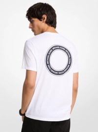 T-shirt en coton &agrave; logo graphique