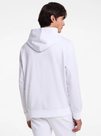 Signature Logo Cotton Blend Hoodie
