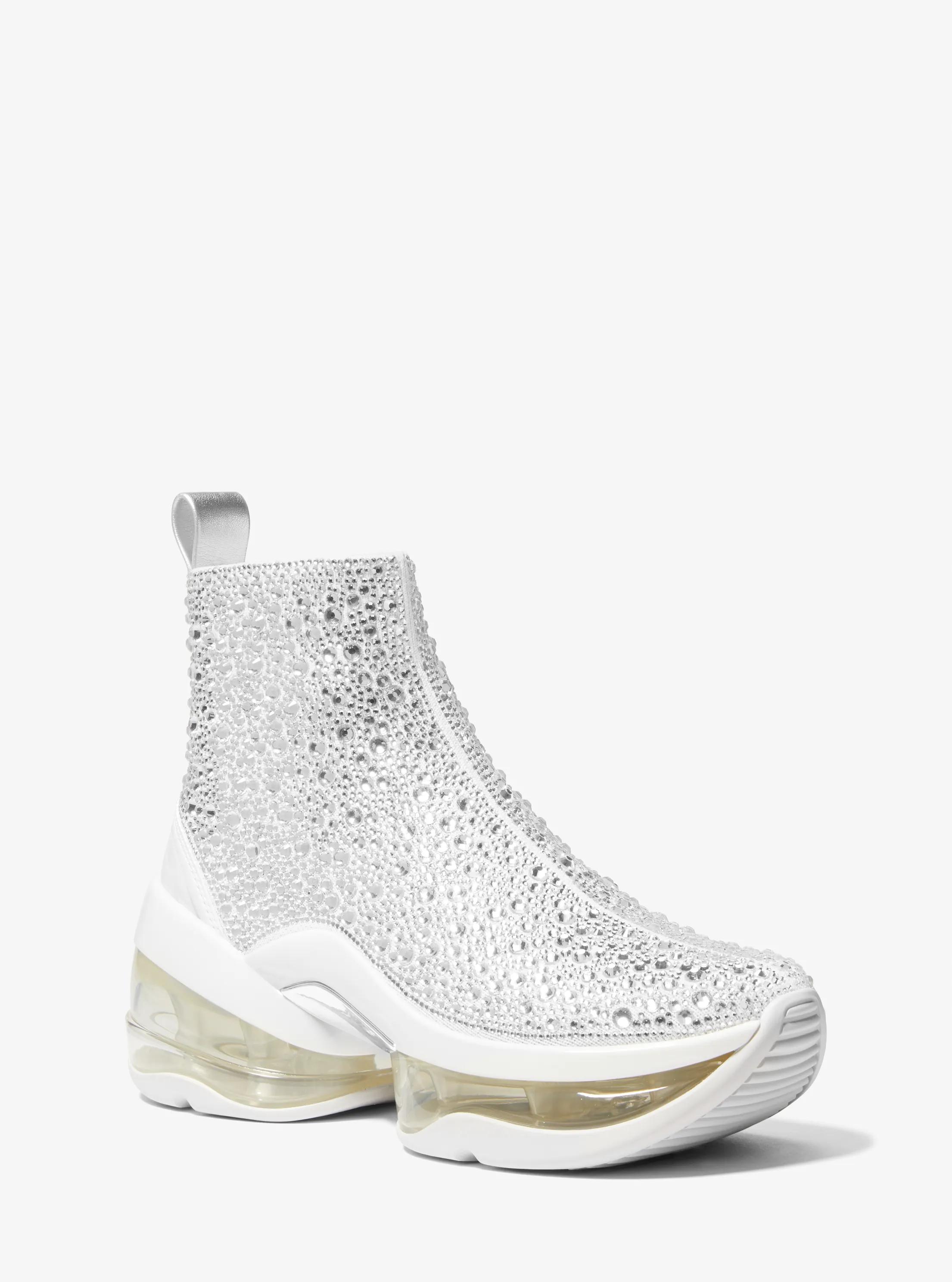 Zapatilla Olympia Extreme tipo calcet&iacute;n de punto con adornos