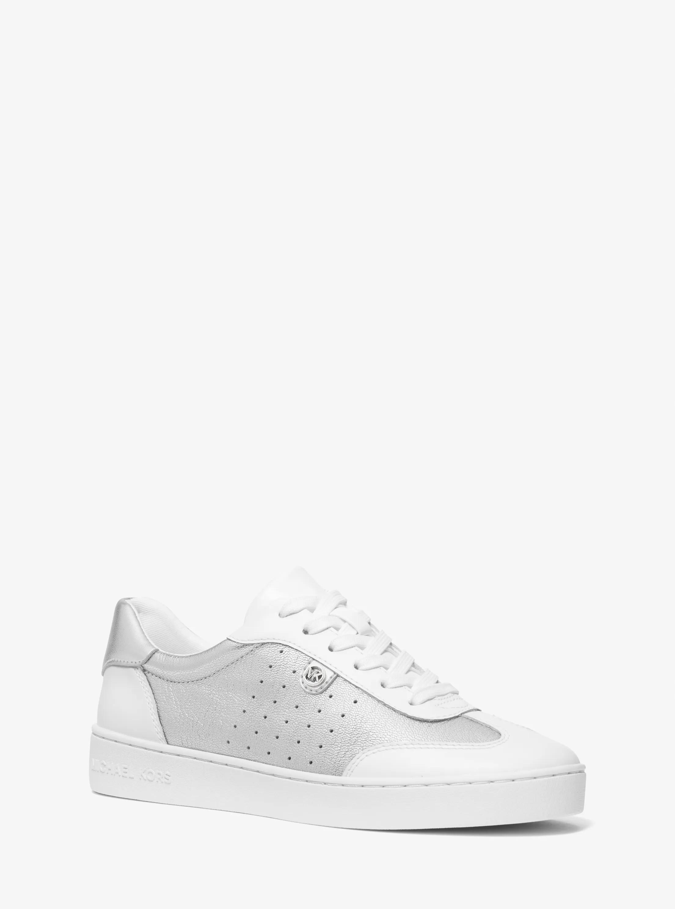 Scotty Metallic Leather Sneaker