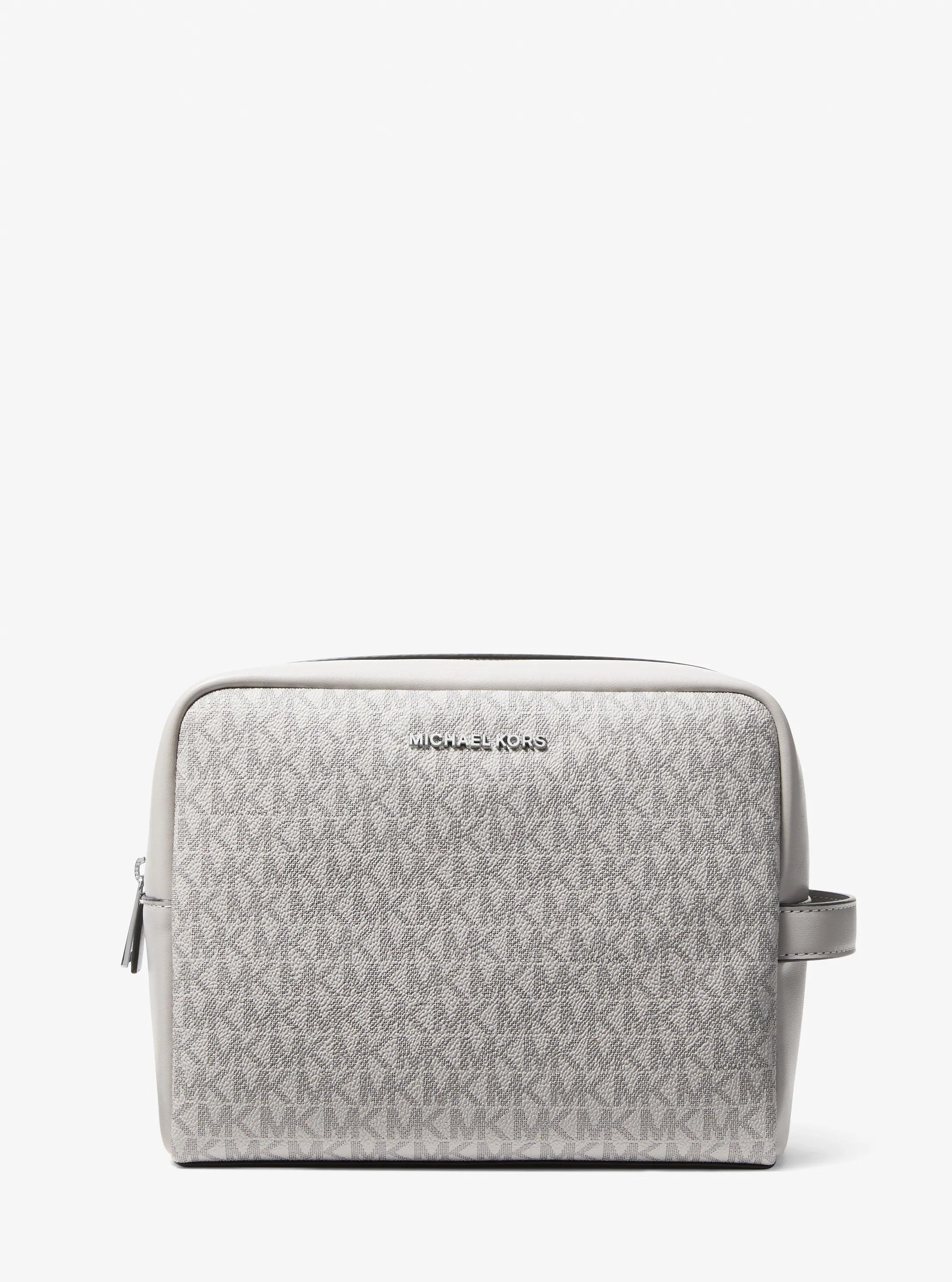 Hudson Signature Logo Travel Kit in NICKEL | Michael Kors