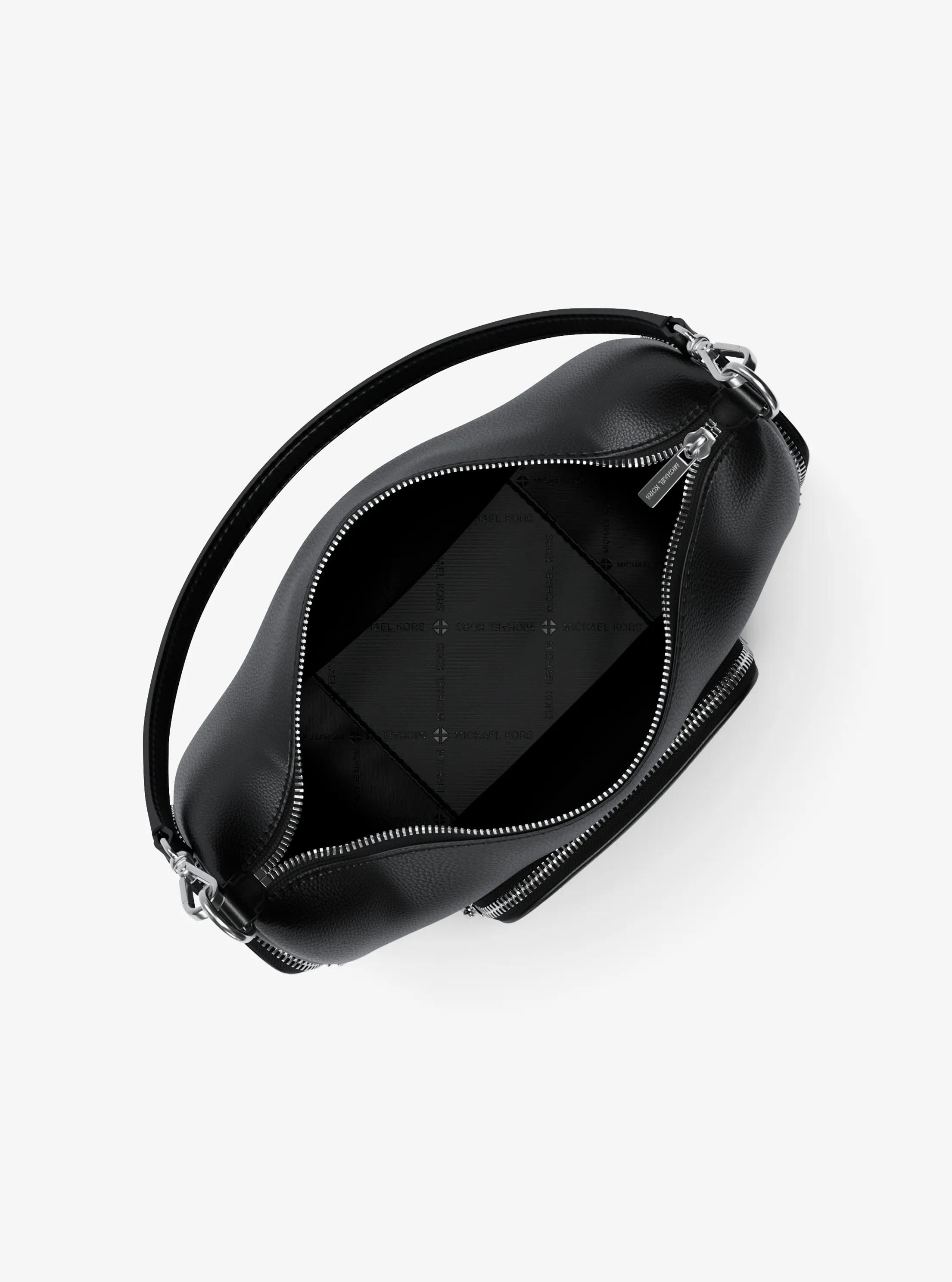 Merritt Medium Pebbled Leather Convertible Shoulder Bag