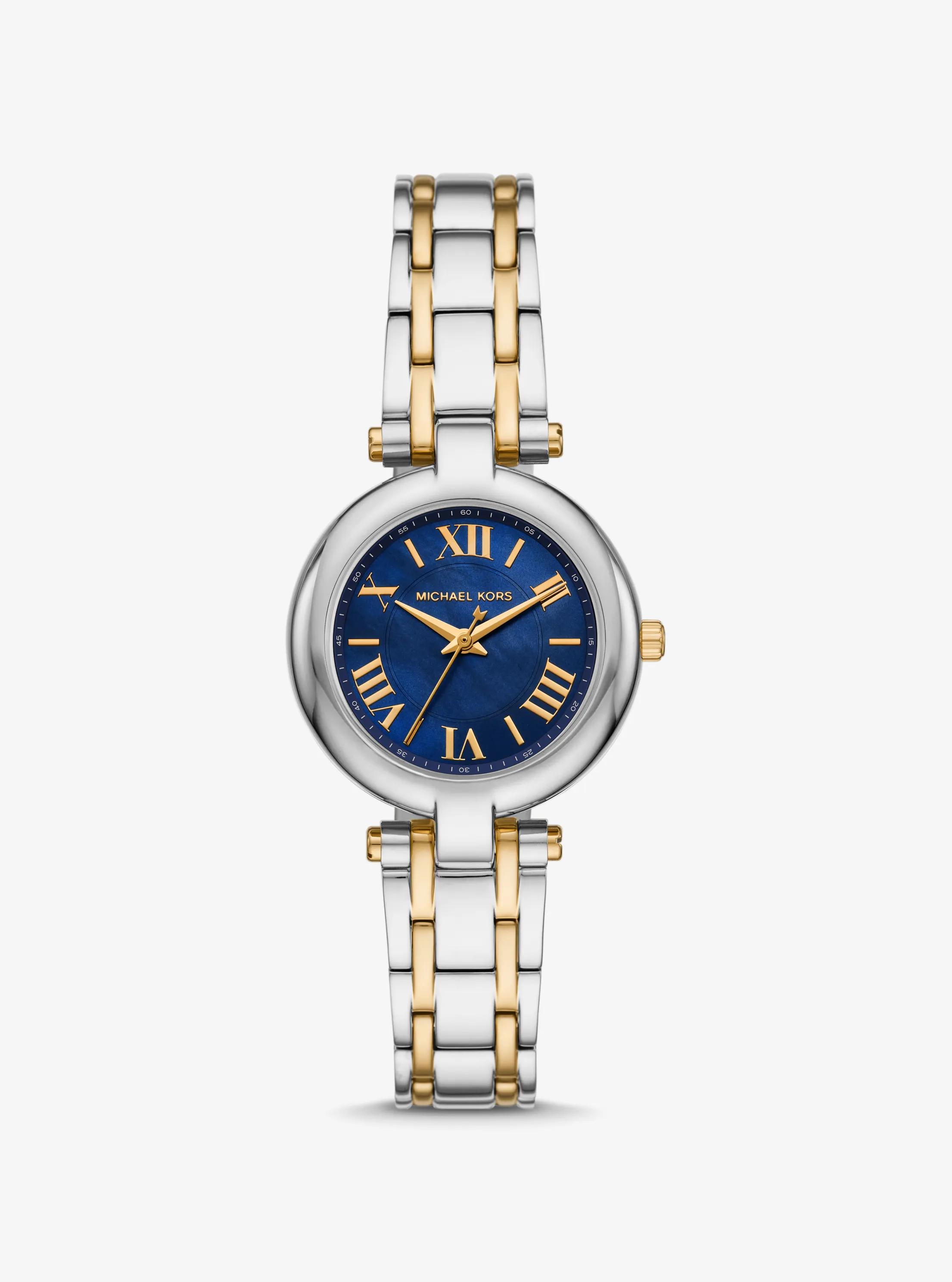 Laney Two-Tone Watch in NAVY | Michael Kors