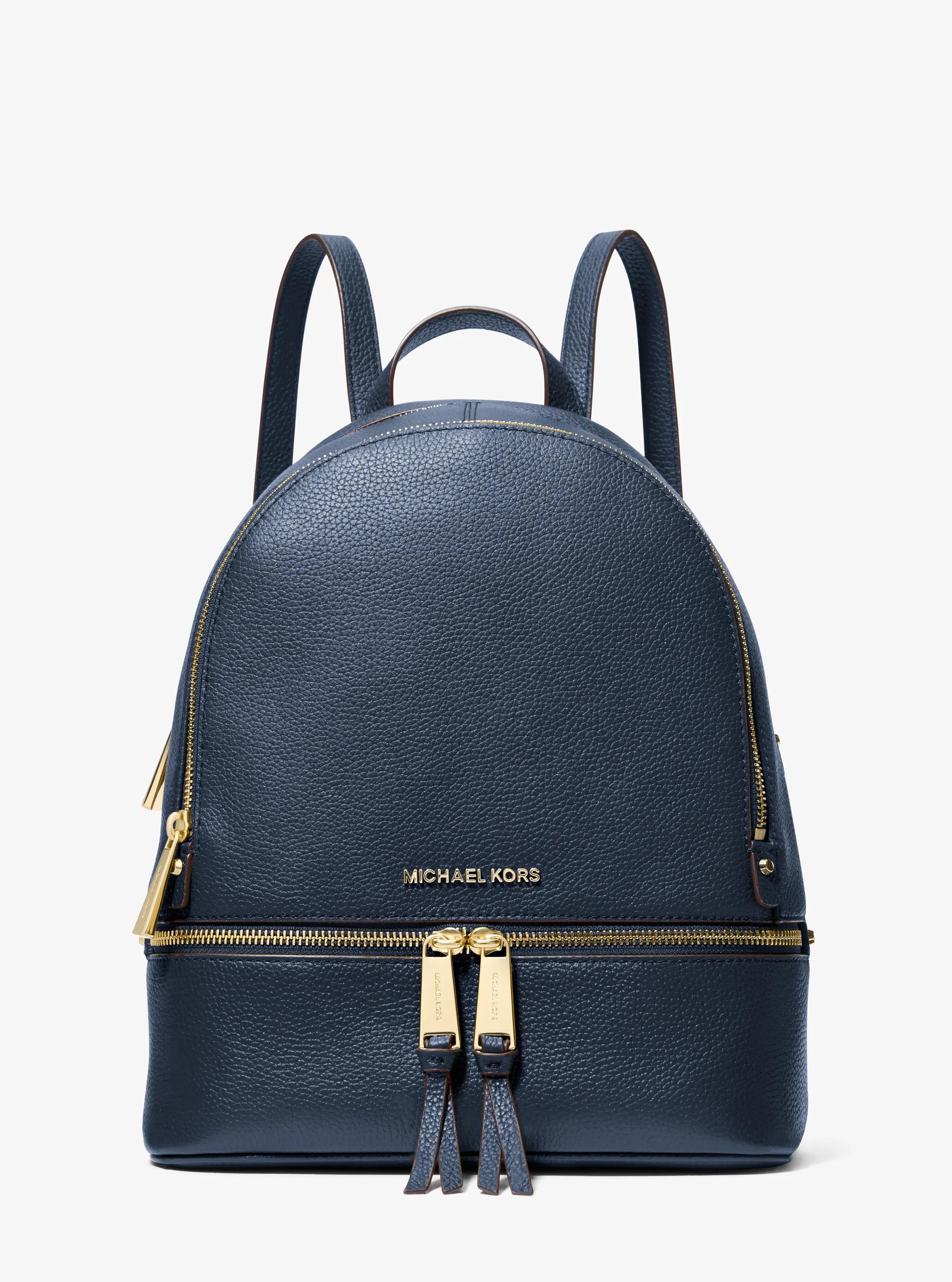 Rhea Medium Leather Backpack
