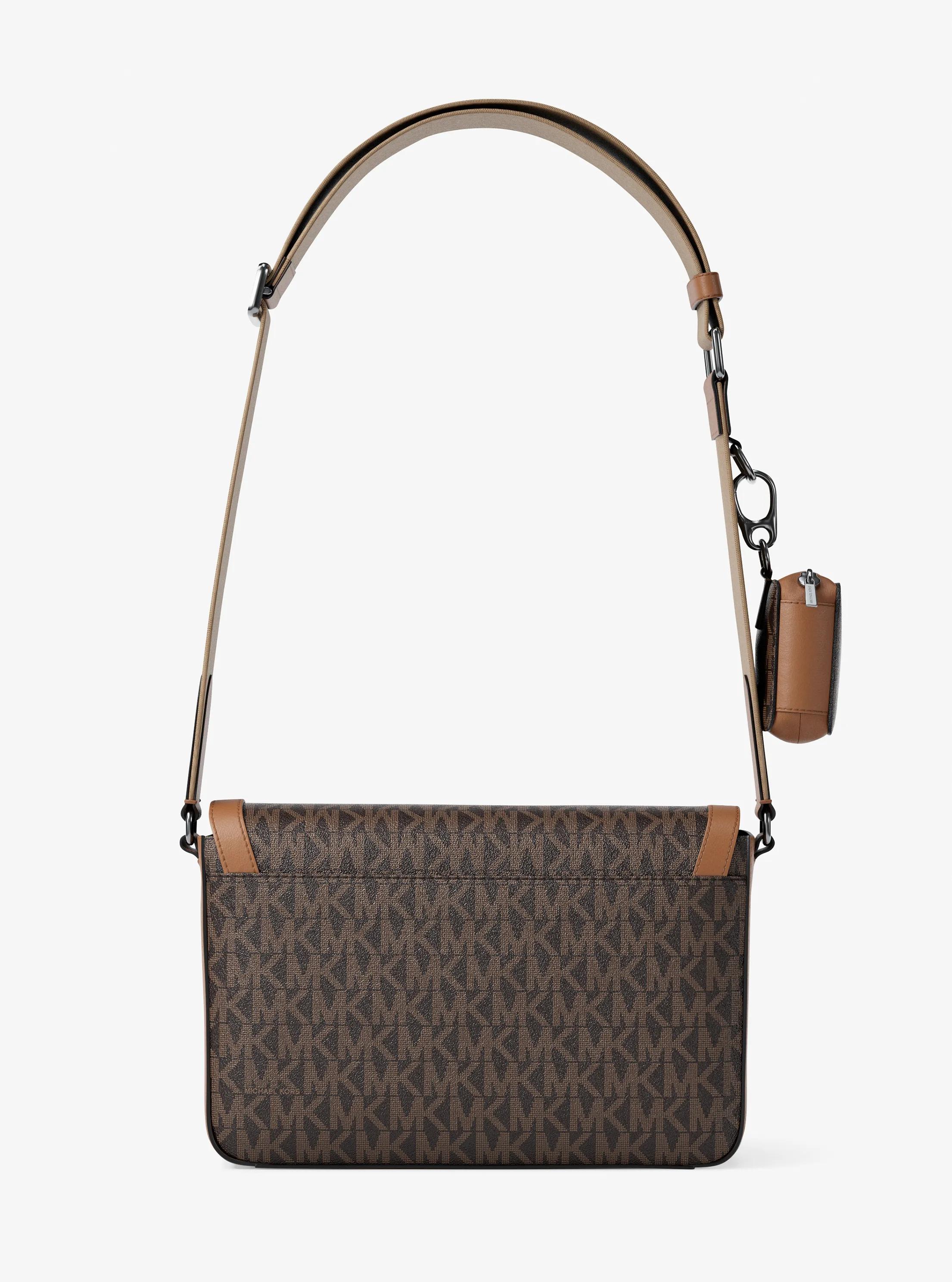 Hudson Mini Signature Logo Crossbody Bag With Airpod Case for Apple Airpods Pro®