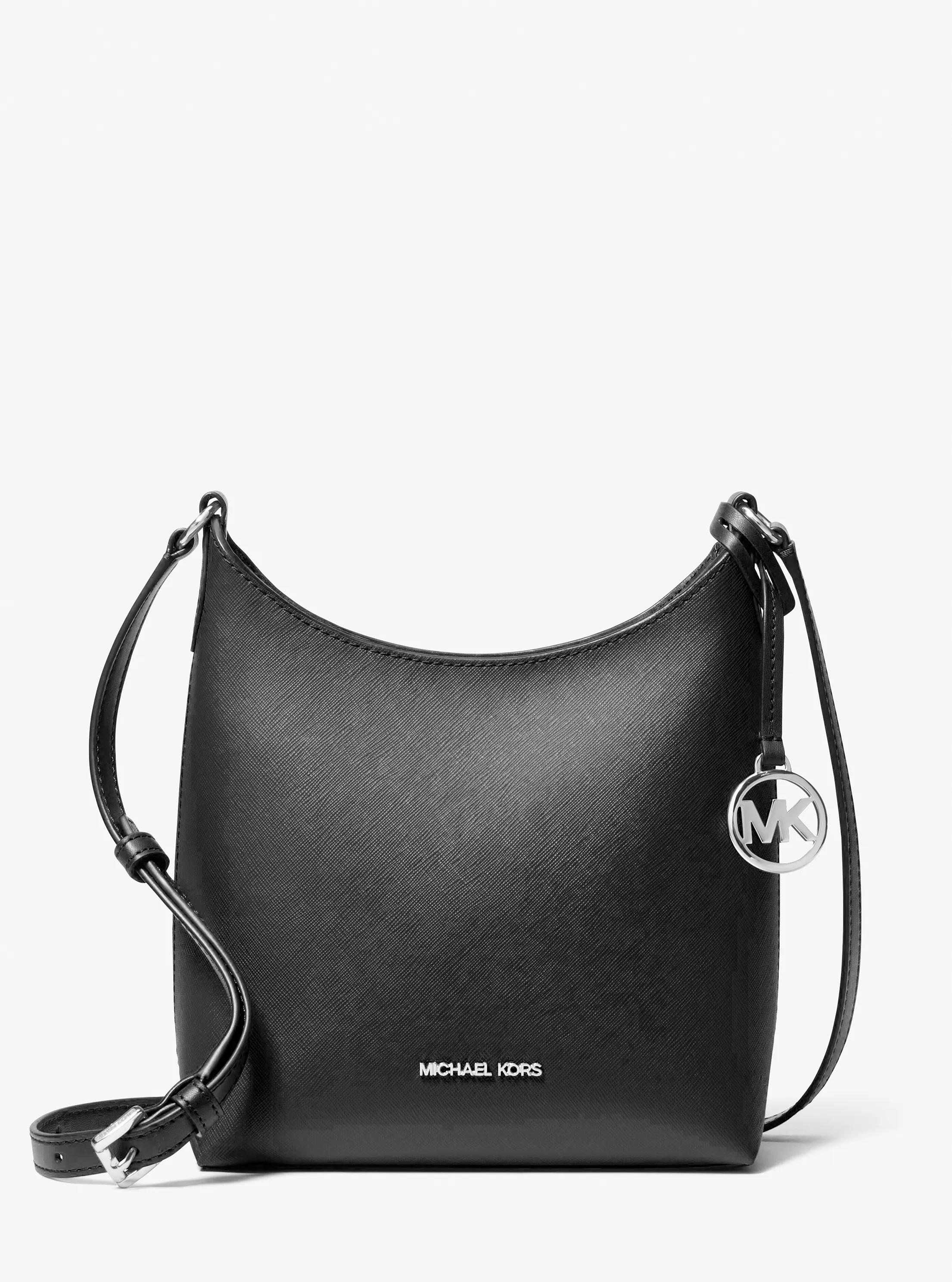 Petit sac &agrave; bandouli&egrave;re Maya &agrave; logo Signature in NOIR | Michael Kors