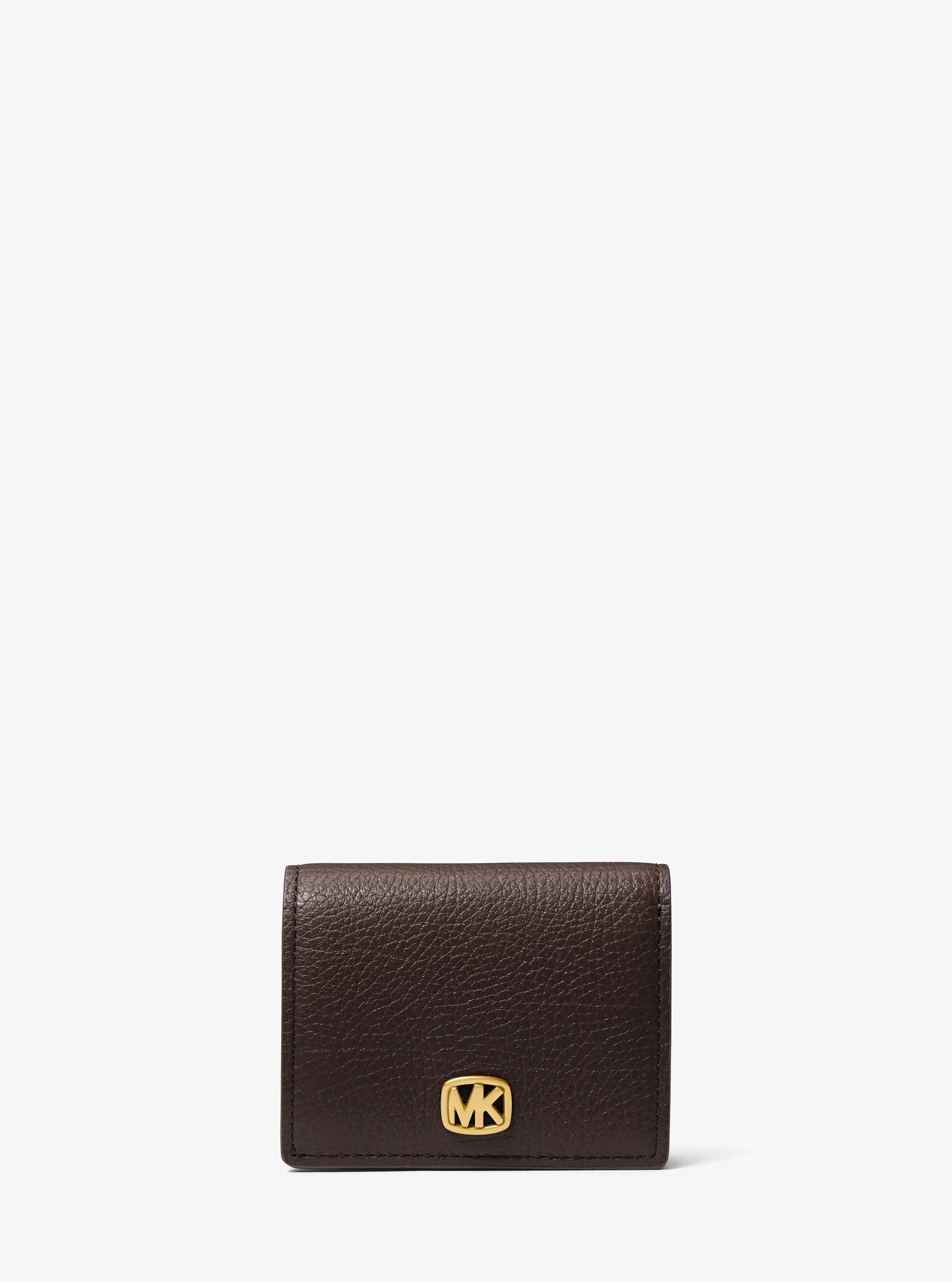 Bryant Small Leather Wallet in CHOCOLATE | Michael Kors
