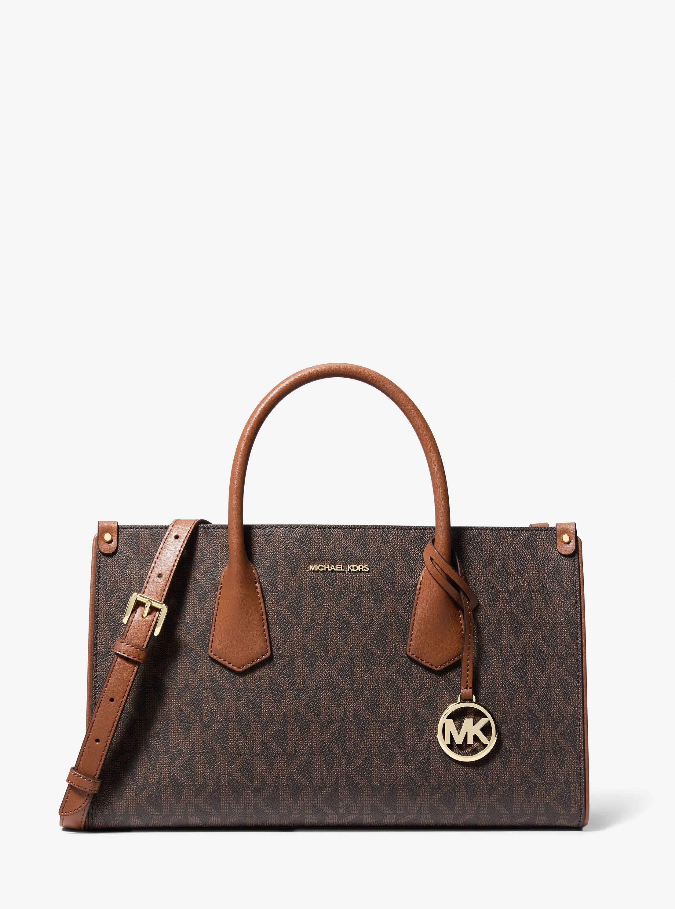 Maple Large Signature Logo Satchel