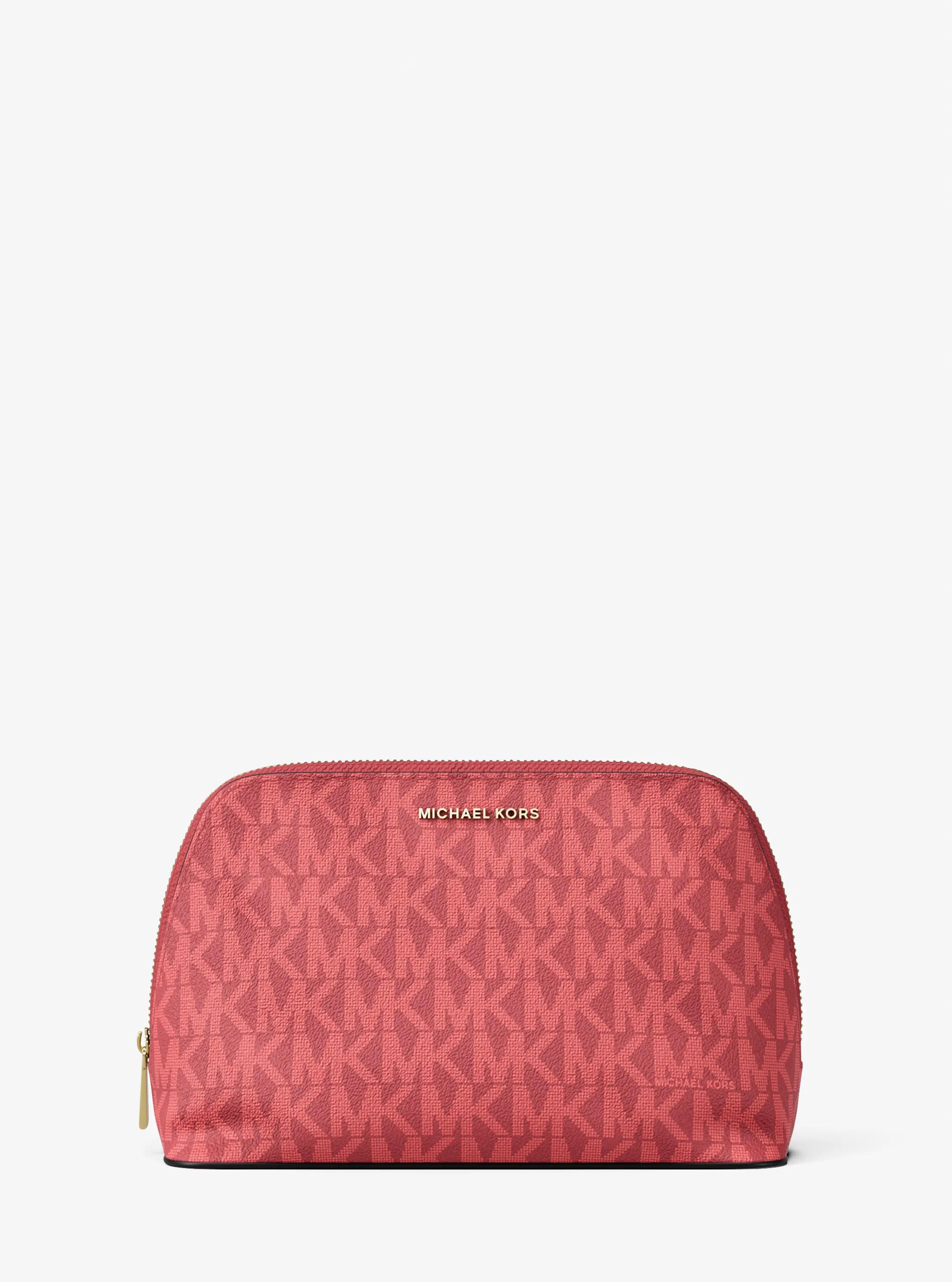 Jet Set Small Signature Logo Travel Kit in LT BRY SBT | Michael Kors