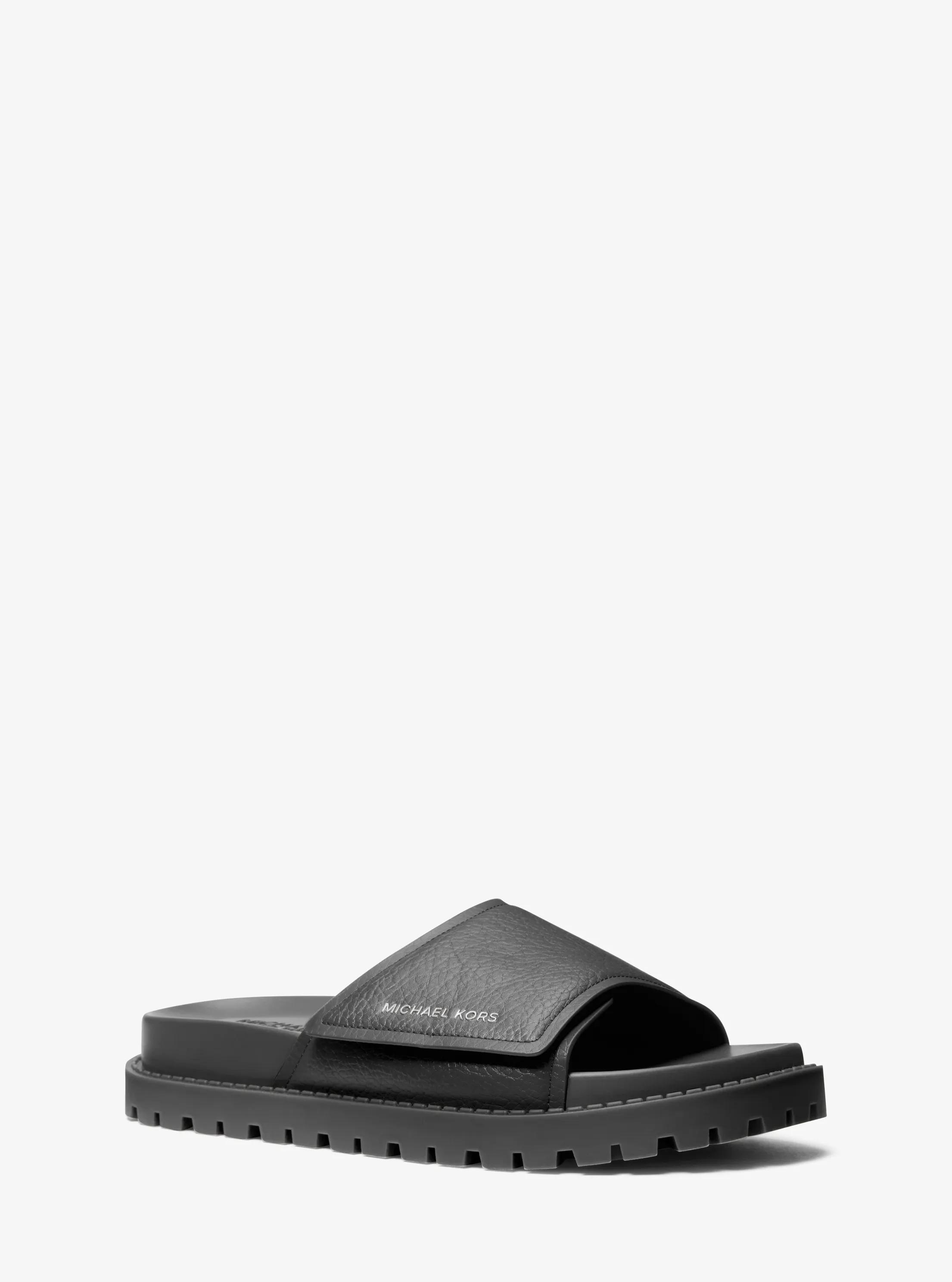 Sandale &agrave; enfiler Luka in NOIR | Michael Kors