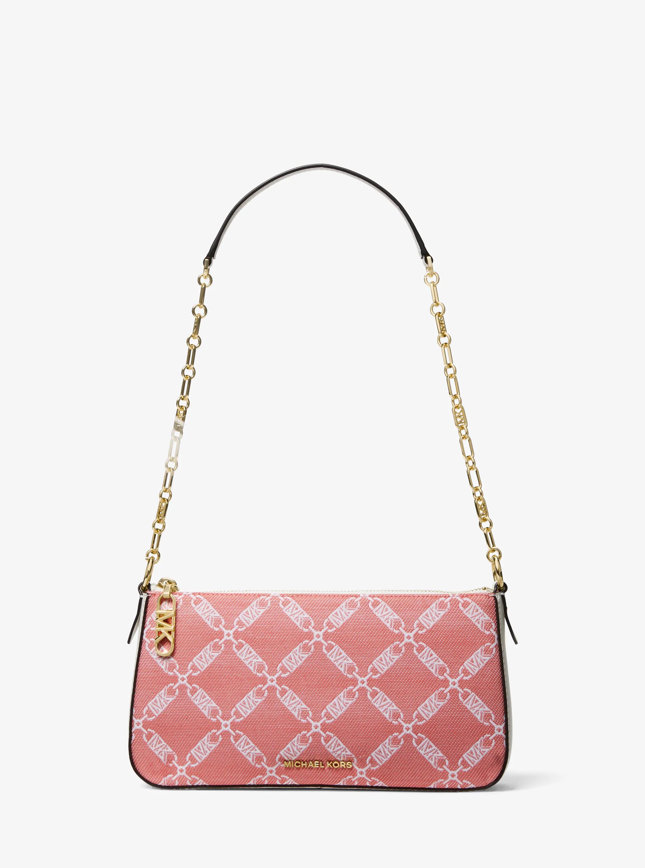 Empire Medium Chain-Link Shoulder Bag in SPICED CORAL | Michael Kors