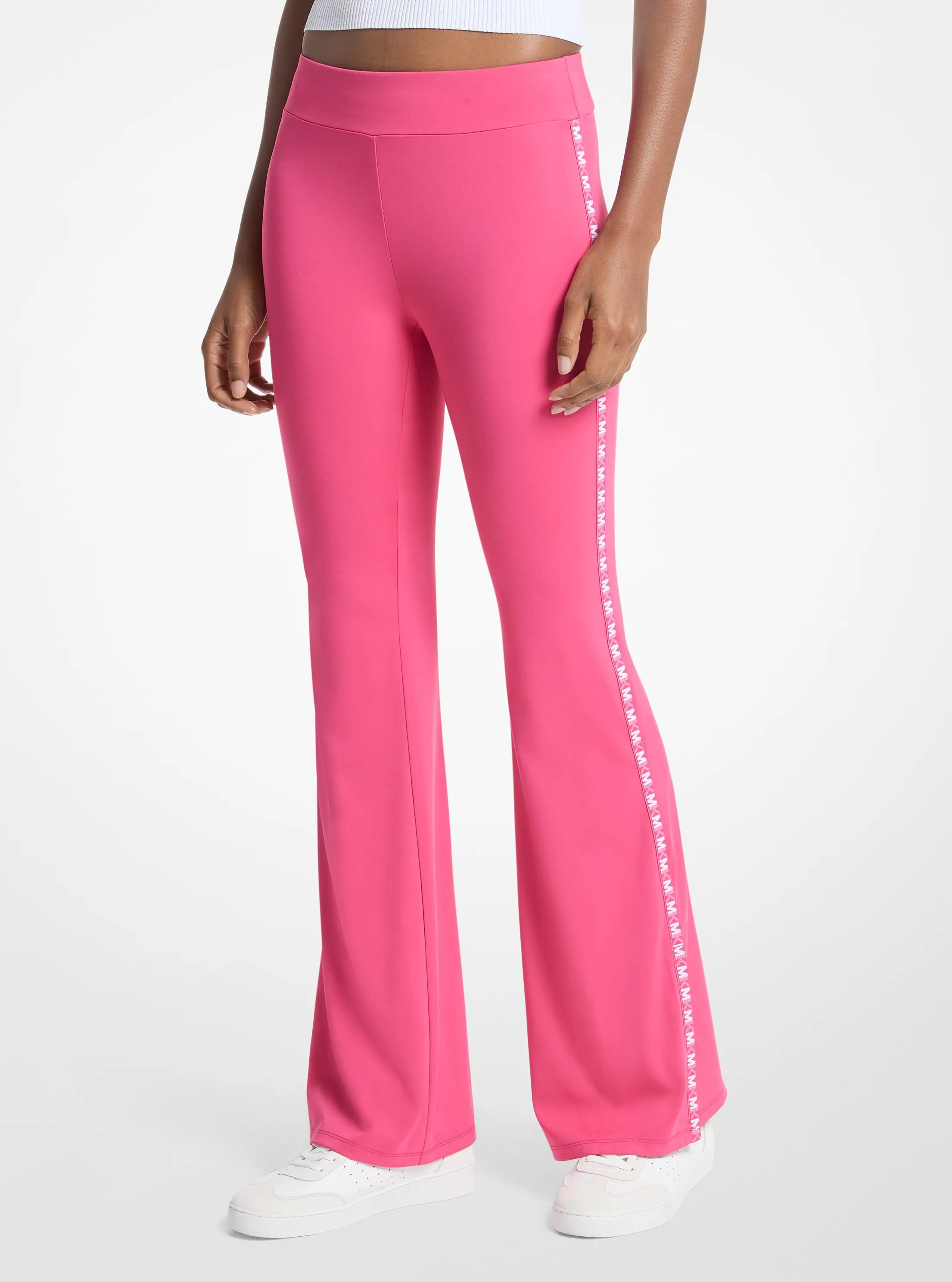 Legging &eacute;vas&eacute; &agrave; bande &agrave; logo in HIBISCUS | Michael Kors