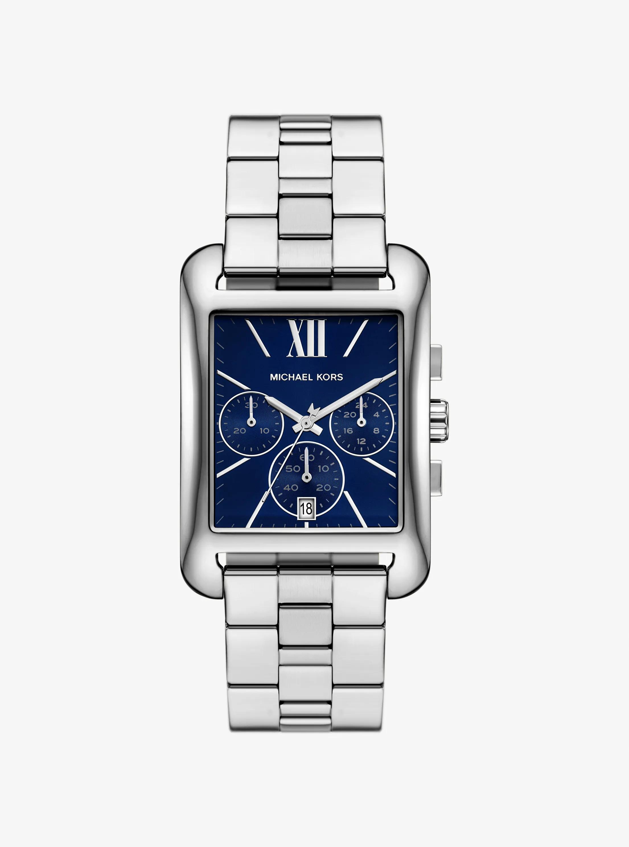 Monroe Silver-Tone Watch