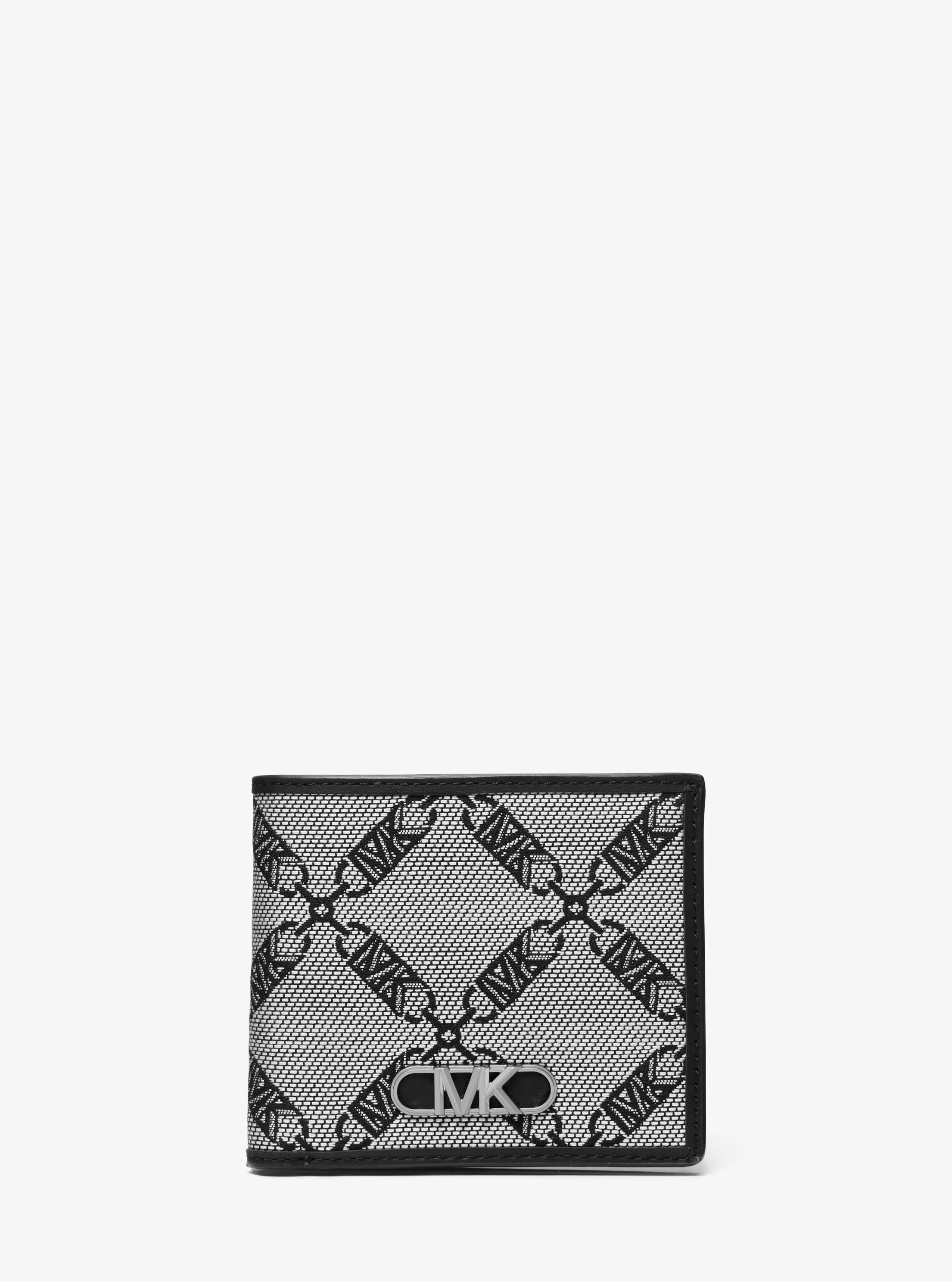 Brieftasche Bryant aus Jacquard mit Empire-Logomuster