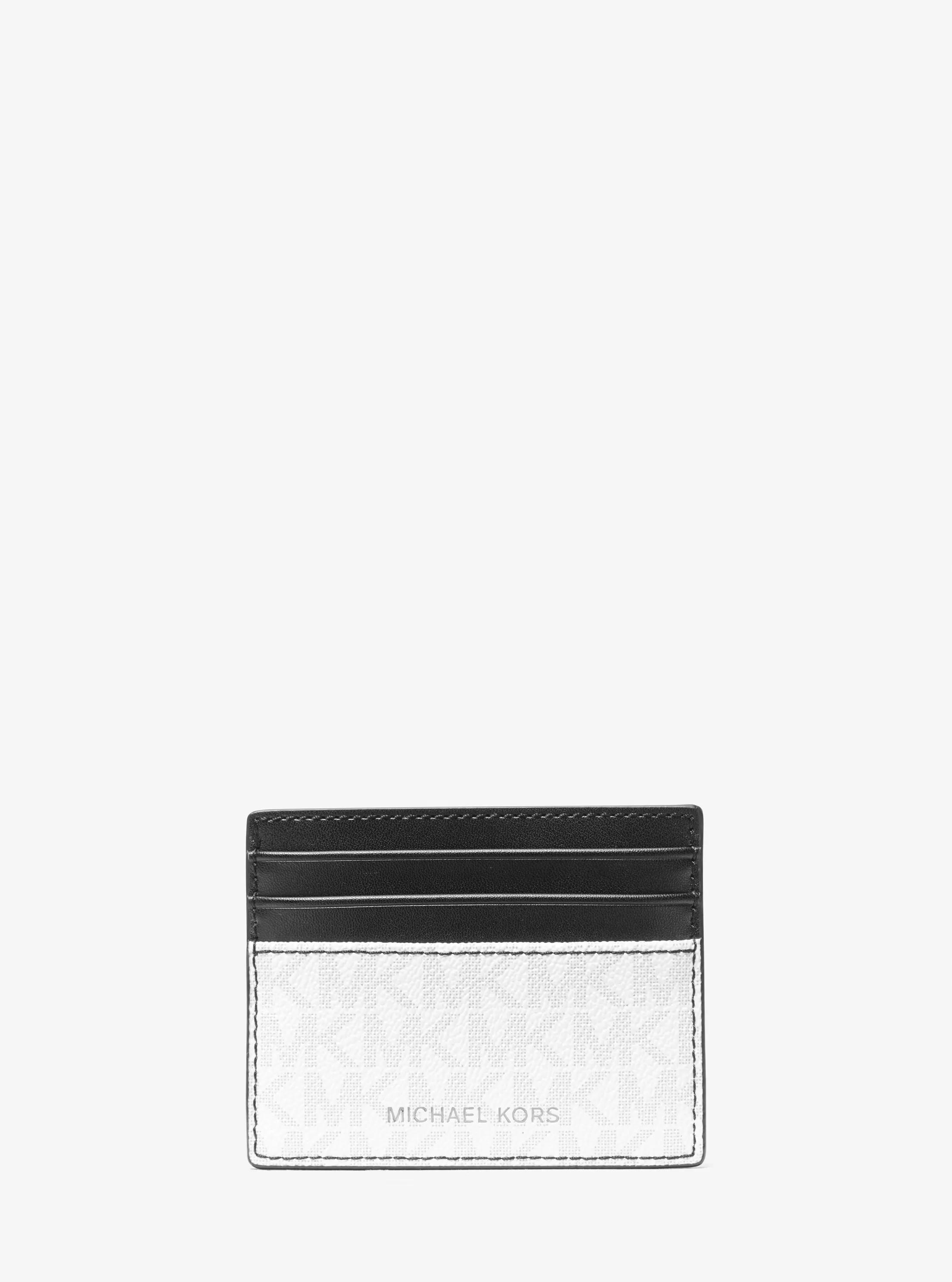 Tarjetero Cooper con logotipo exclusivo in BLANCO BRILLANTE | Michael Kors