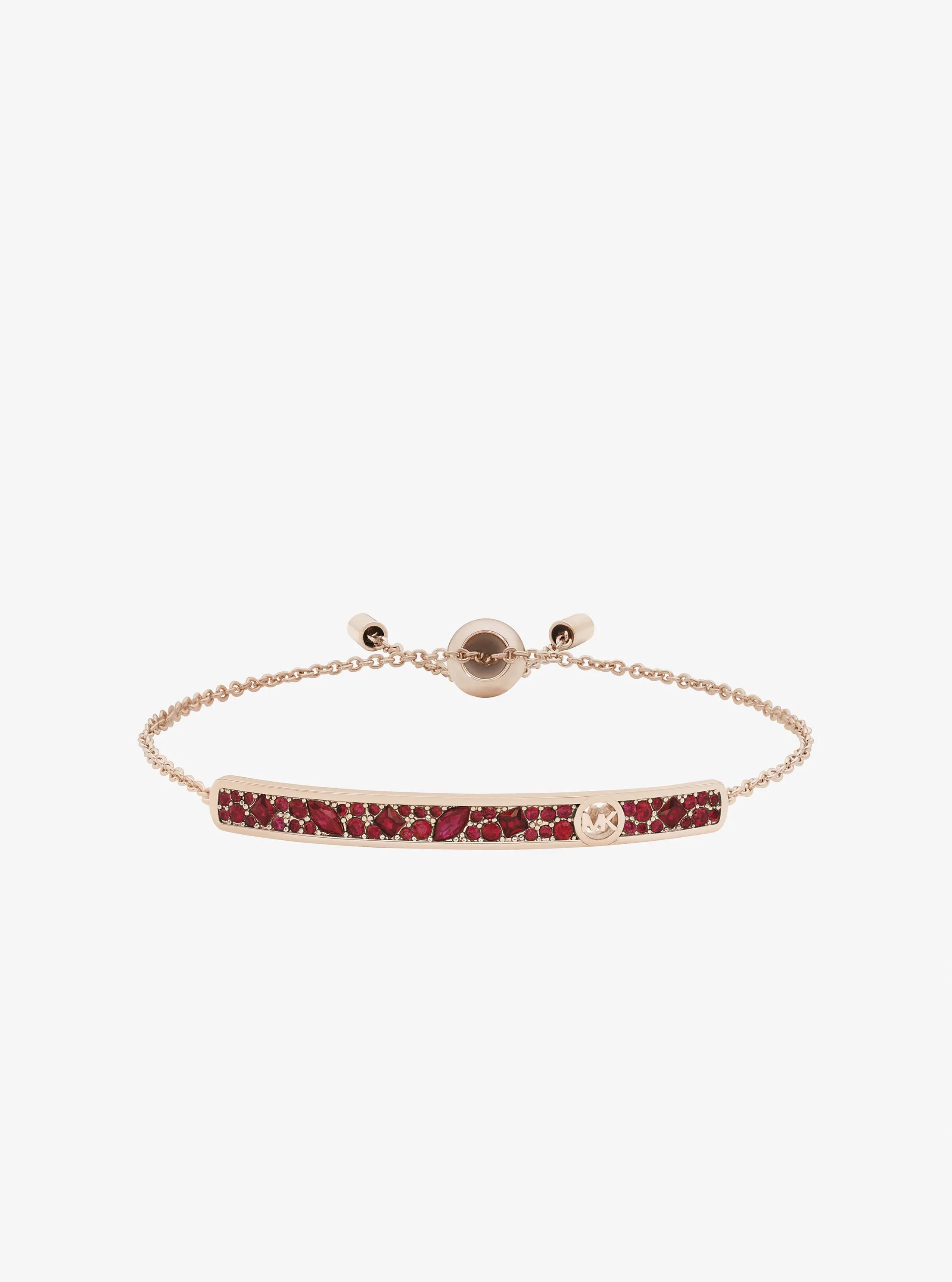 Pav Bar Slider Bracelet 46$