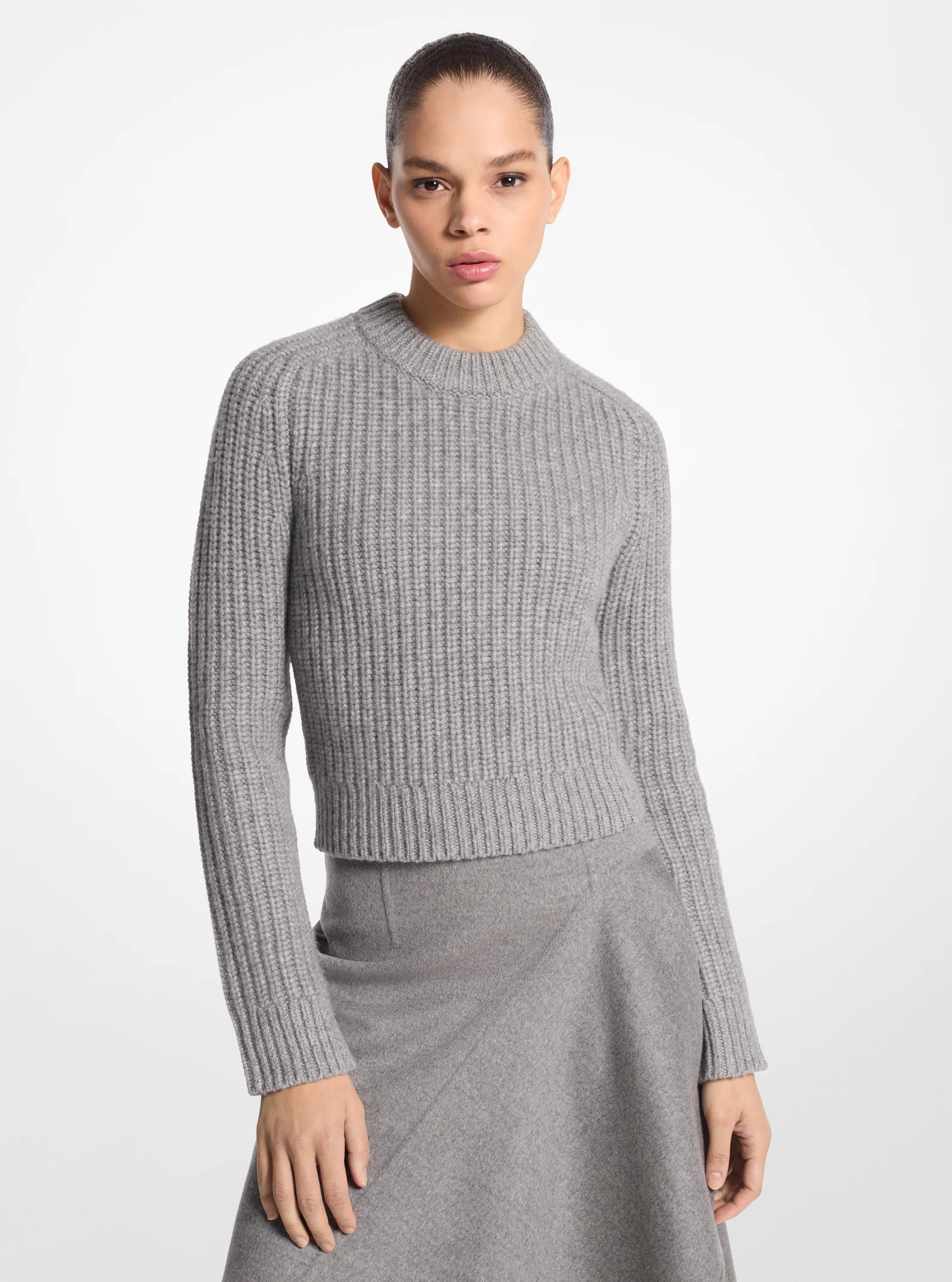 Cashmere Sweater in BANKER GREY | Michael Kors
