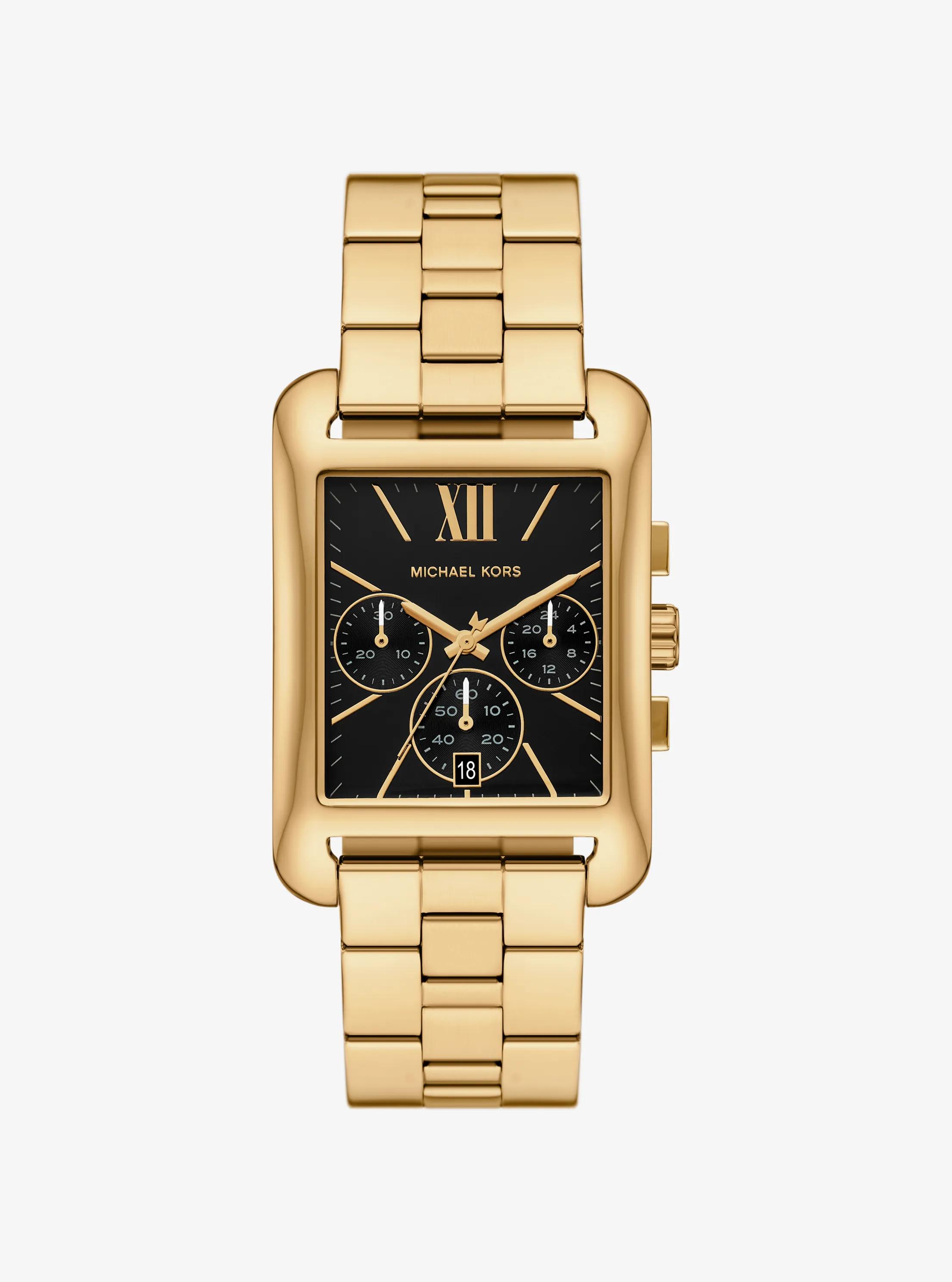 Monroe Gold-Tone Watch in GOLD | Michael Kors