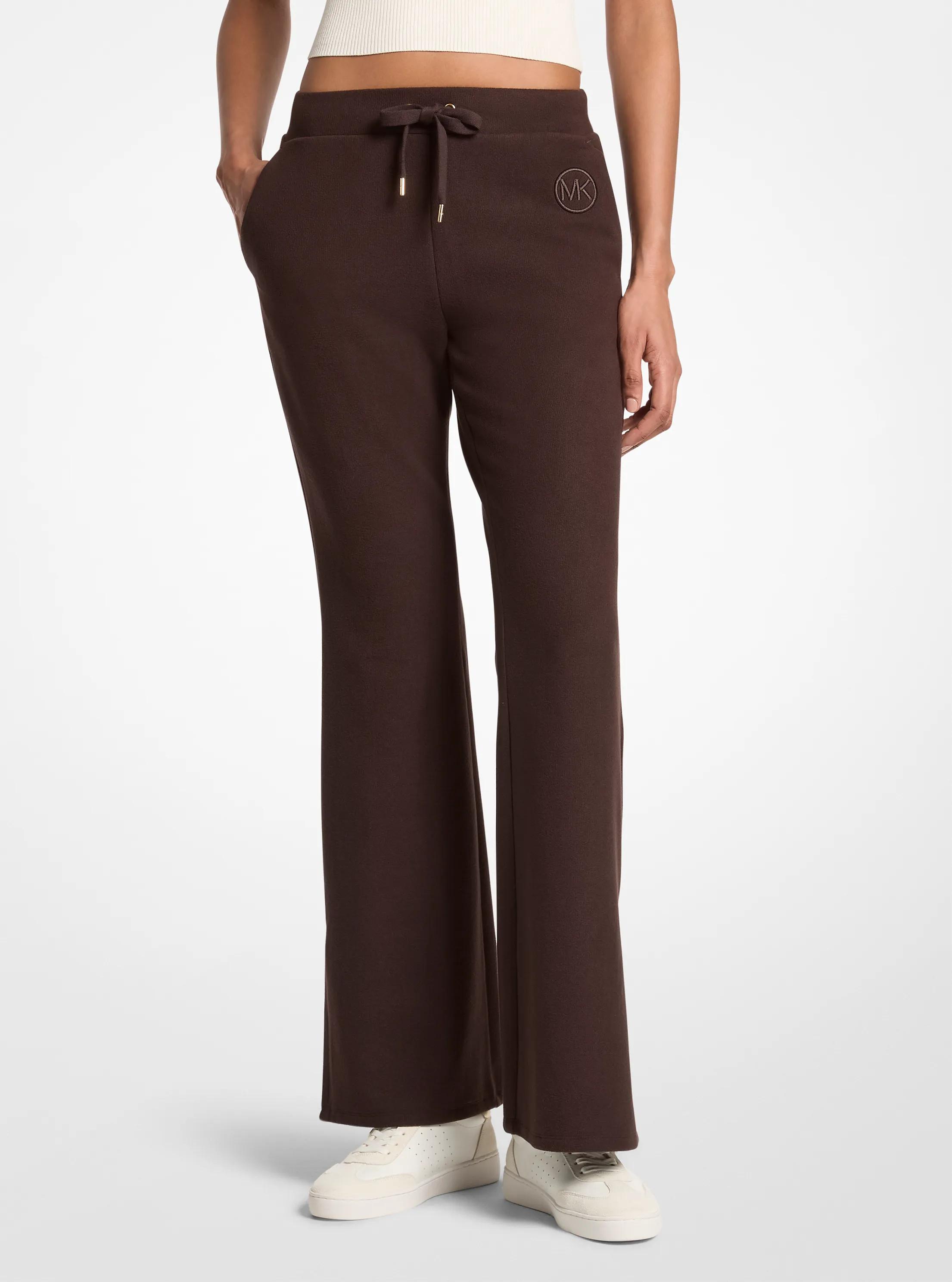 Knit Flared Pants in CHOCOLATE | Michael Kors