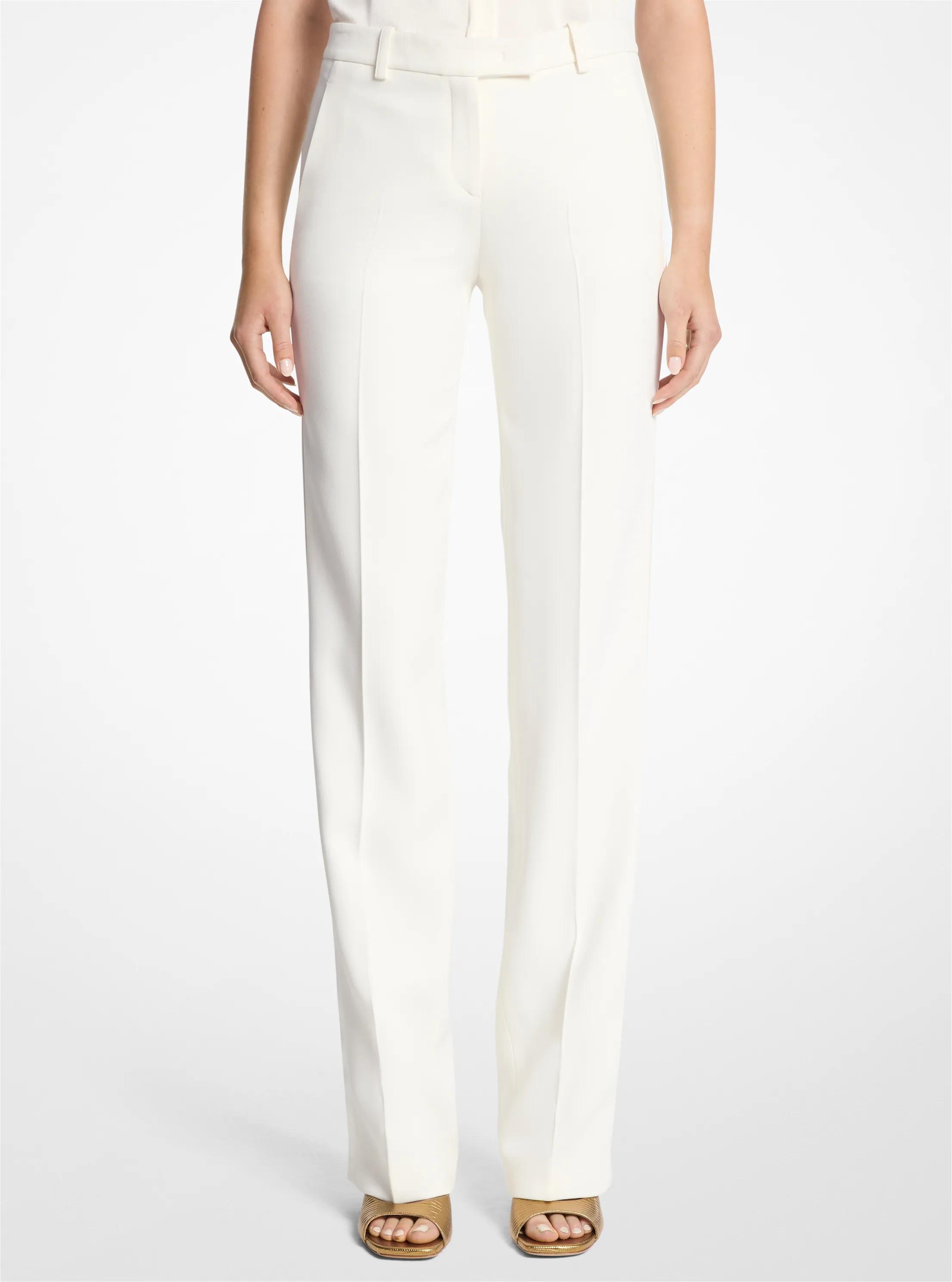 Double Crepe Sabl&eacute; Tuxedo Trousers