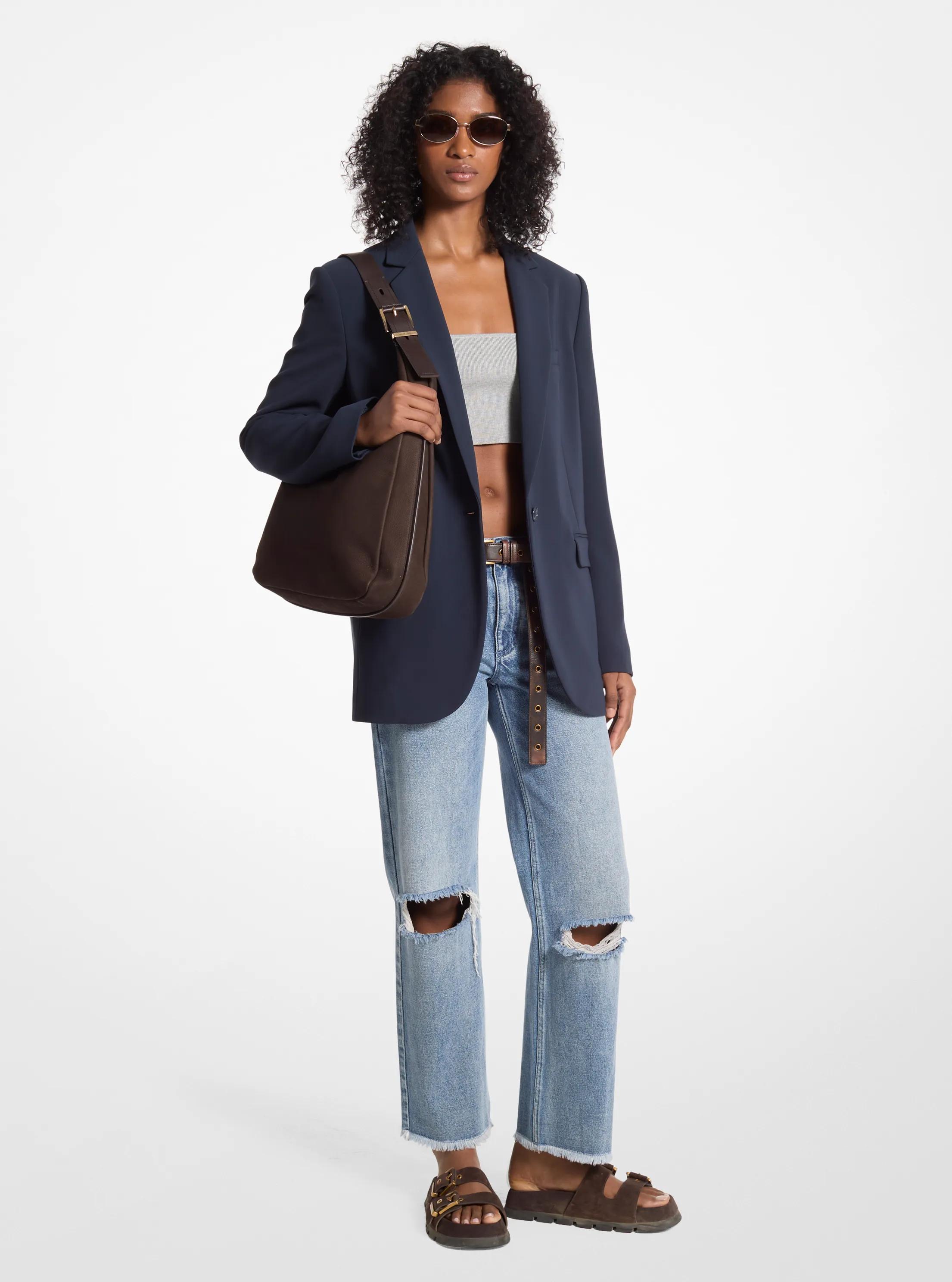 Blazer aus Krepp in ADMIRAL | Michael Kors