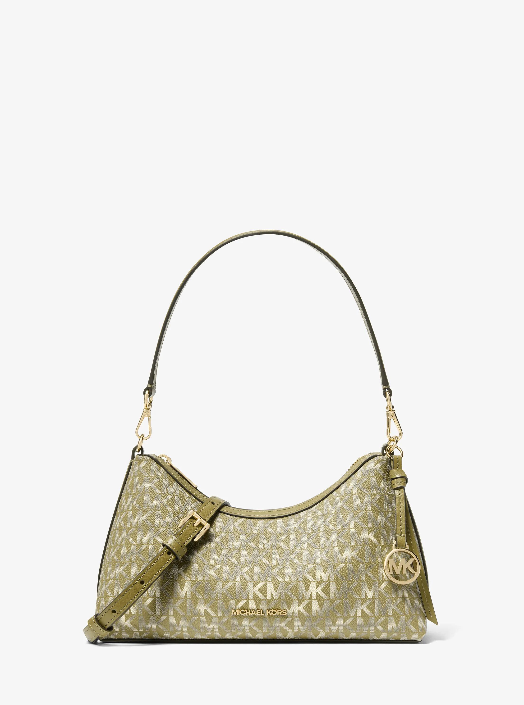 Sammy Small Signature Logo Convertible Crossbody Bag in OREGANO | Michael Kors