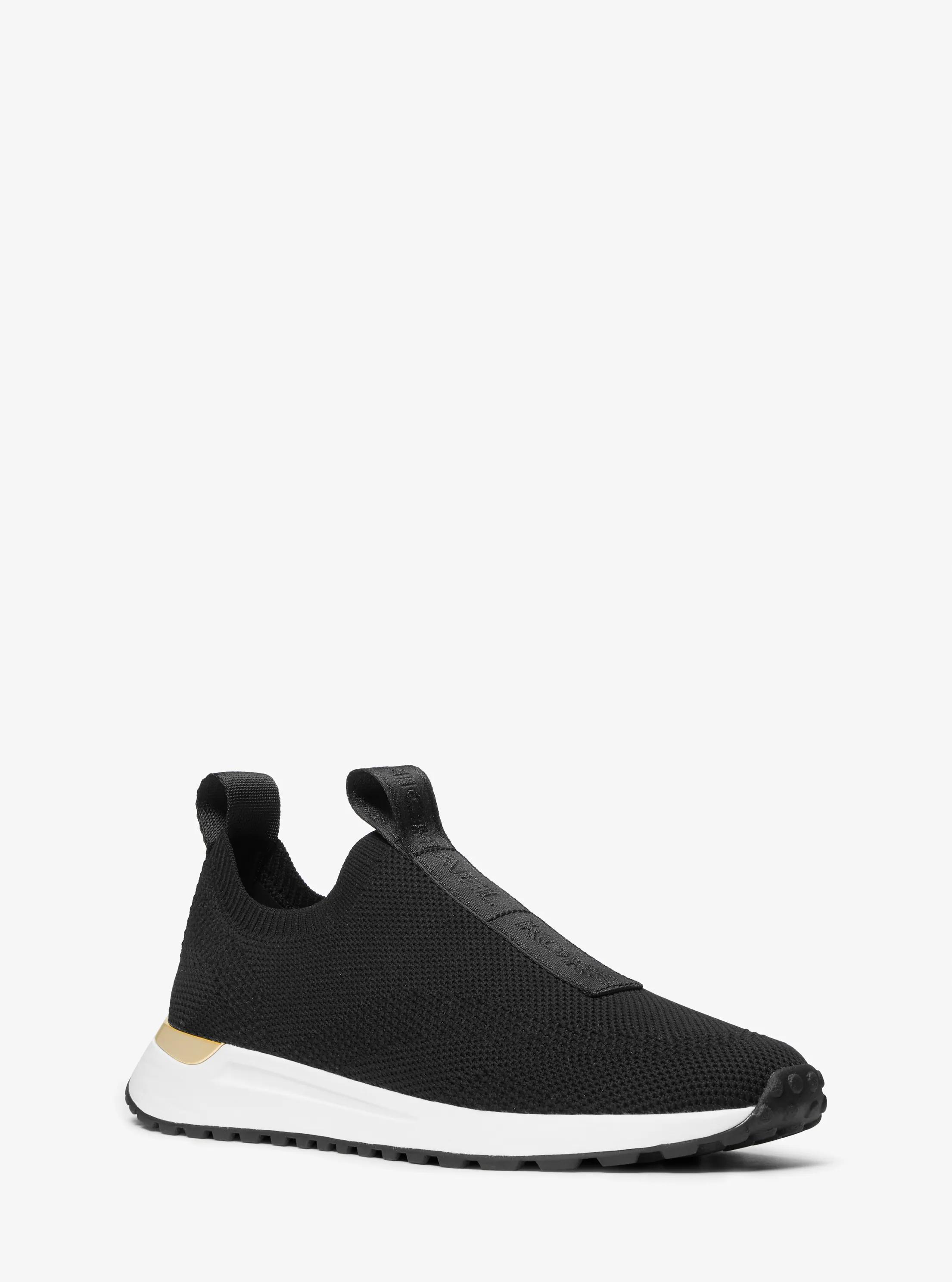 Zapatilla Bodie sin cordones de malla con logotipo in NEGRO | Michael Kors