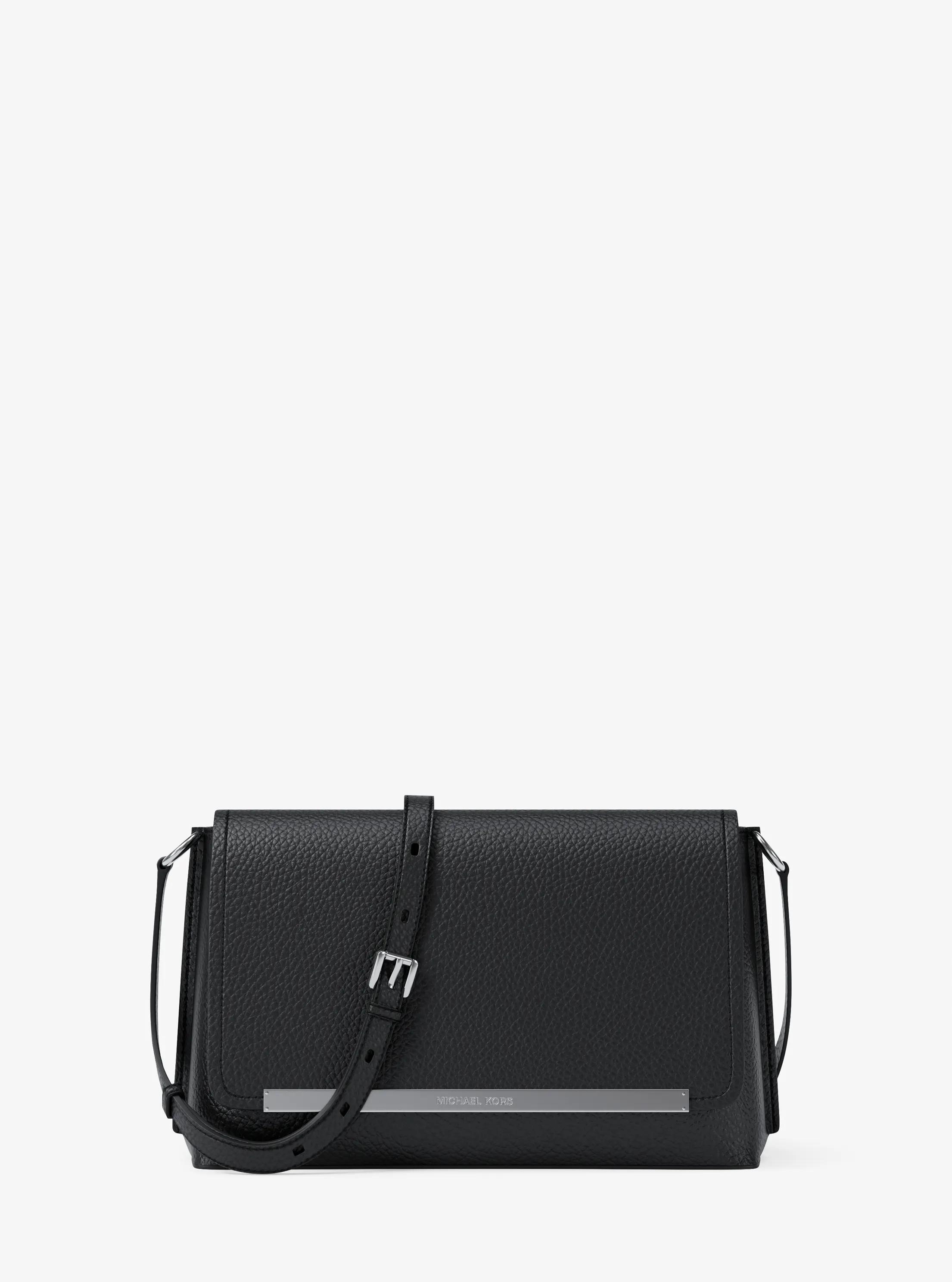 Evelyn Medium Crossbody Bag in BLACK | Michael Kors