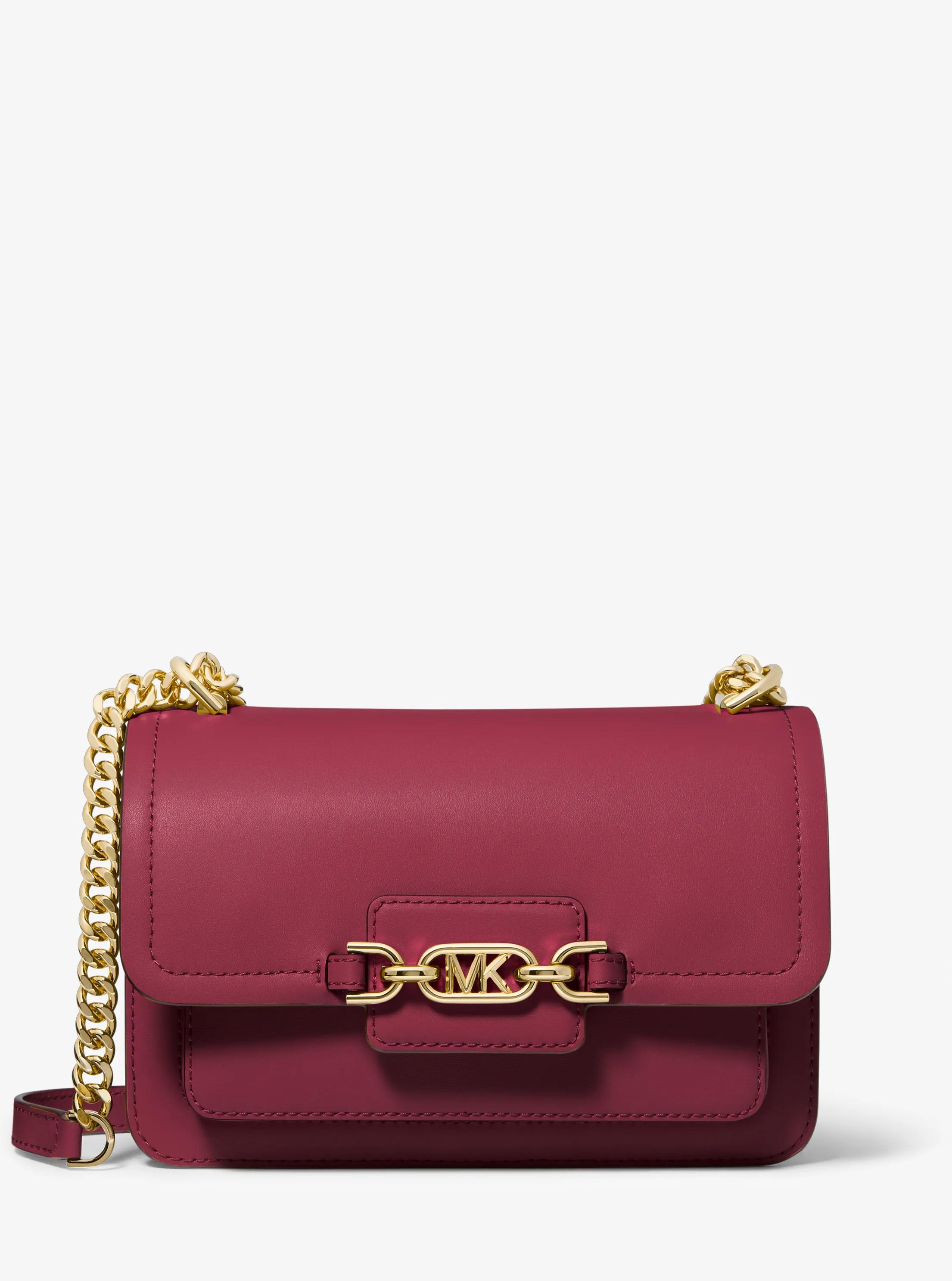 Heather Large Leather Shoulder Bag in MULBERRY | Michael Kors