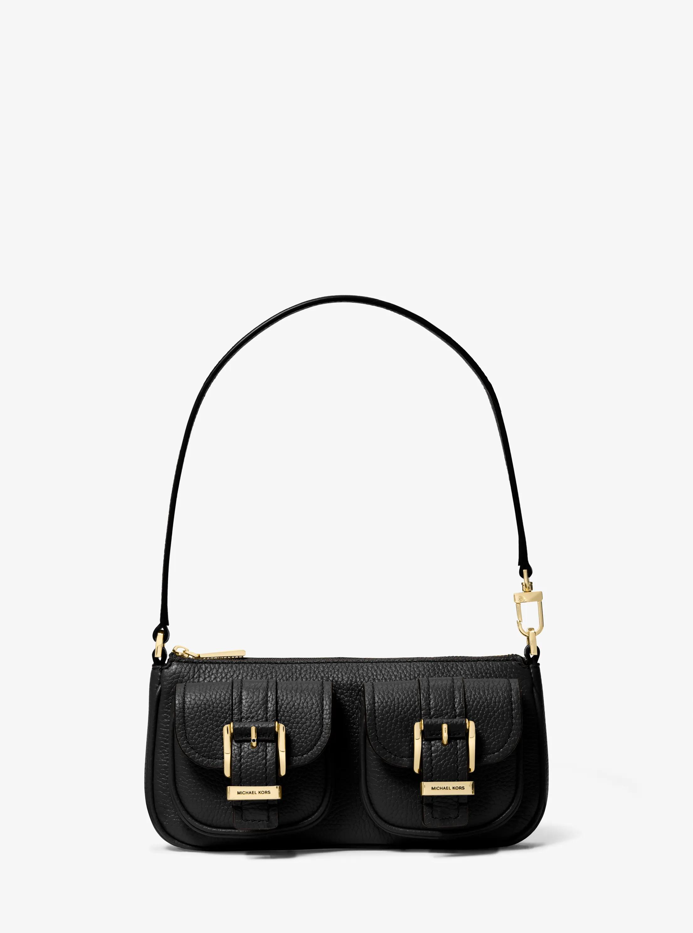 Pochette Zoe Small aus gekrispeltem Leder