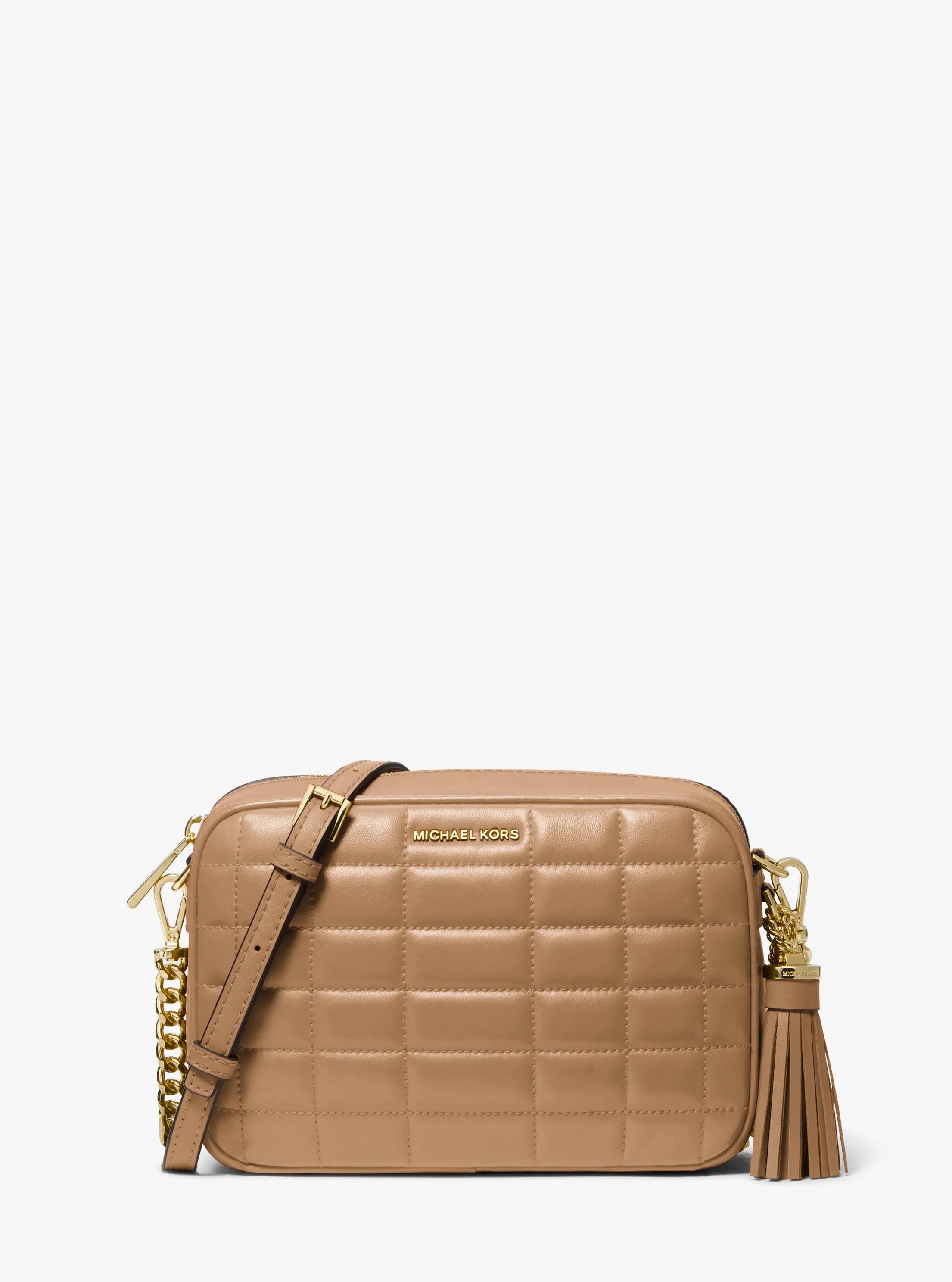 Bandolera Jet Set mediana de piel acolchada in C&Aacute;SCARA | Michael Kors