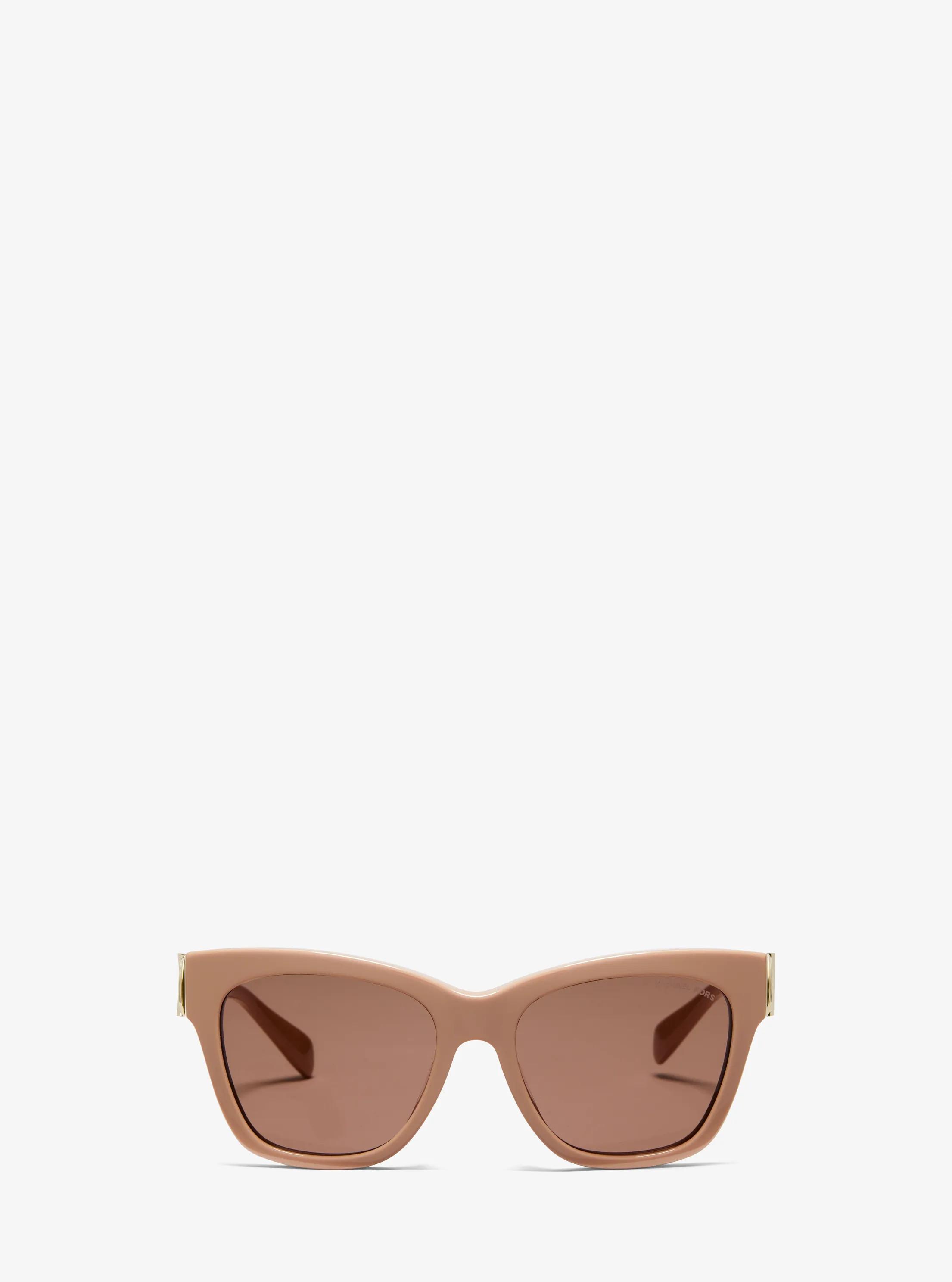Empire Square Sunglasses in CAMEL | Michael Kors