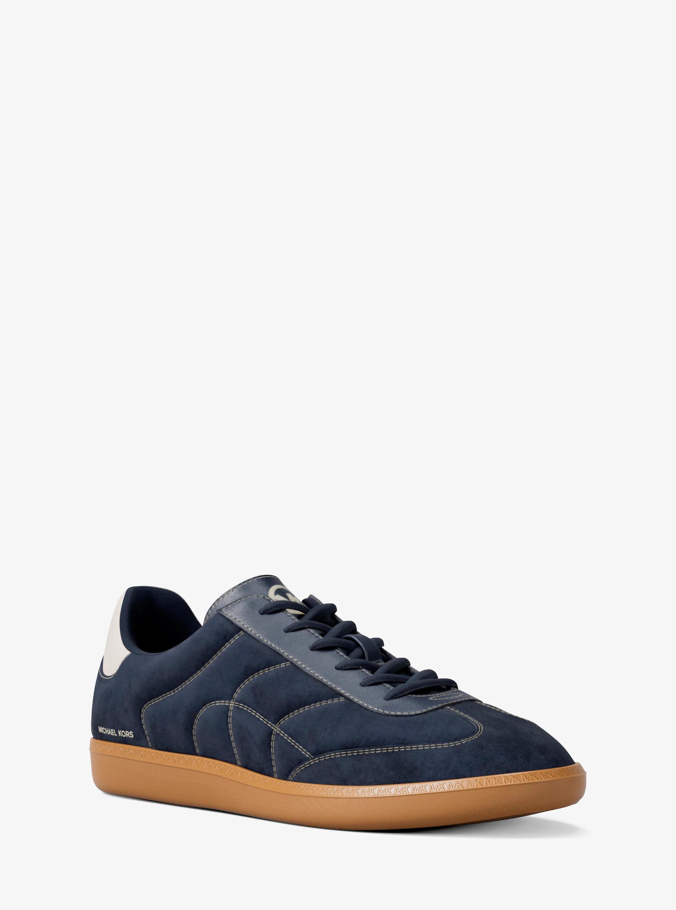 Espadrille Benny en su&egrave;de in BLEU MARINE | Michael Kors