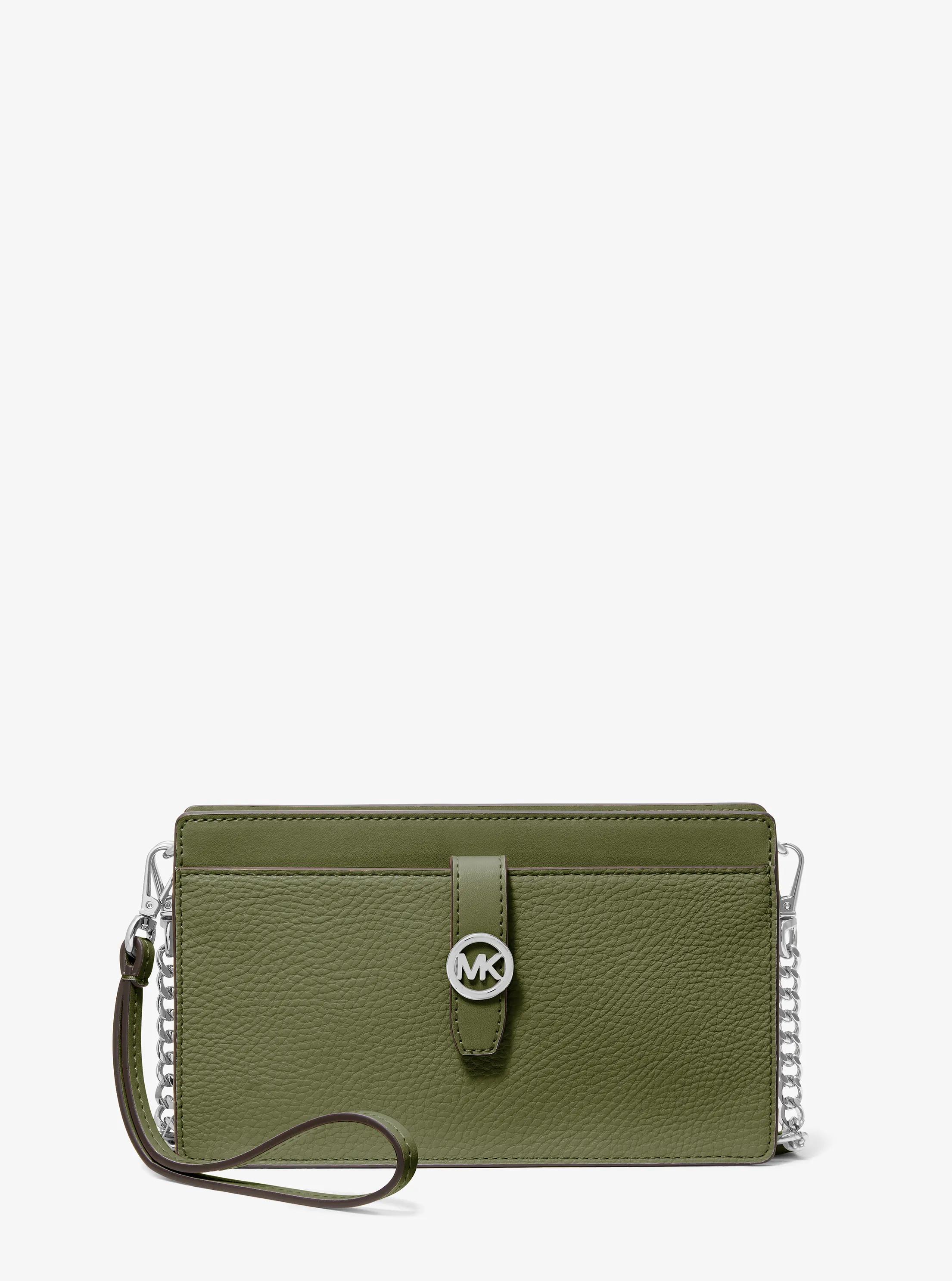 Jet Set Travel Wristlet Crossbody Bag in OLIVE | Michael Kors