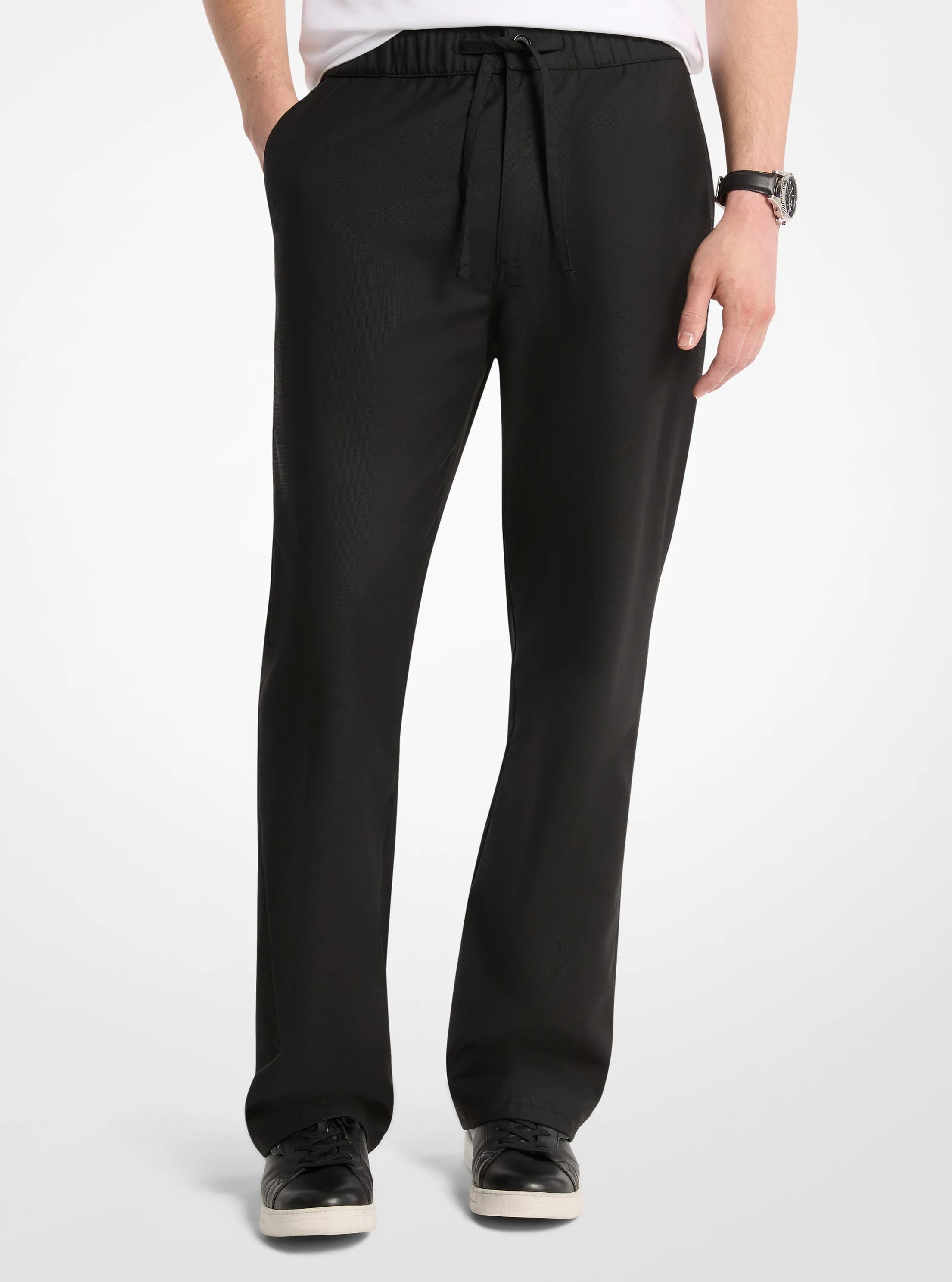 MK Pantalon de plage tissé - Noir - Michael Kors