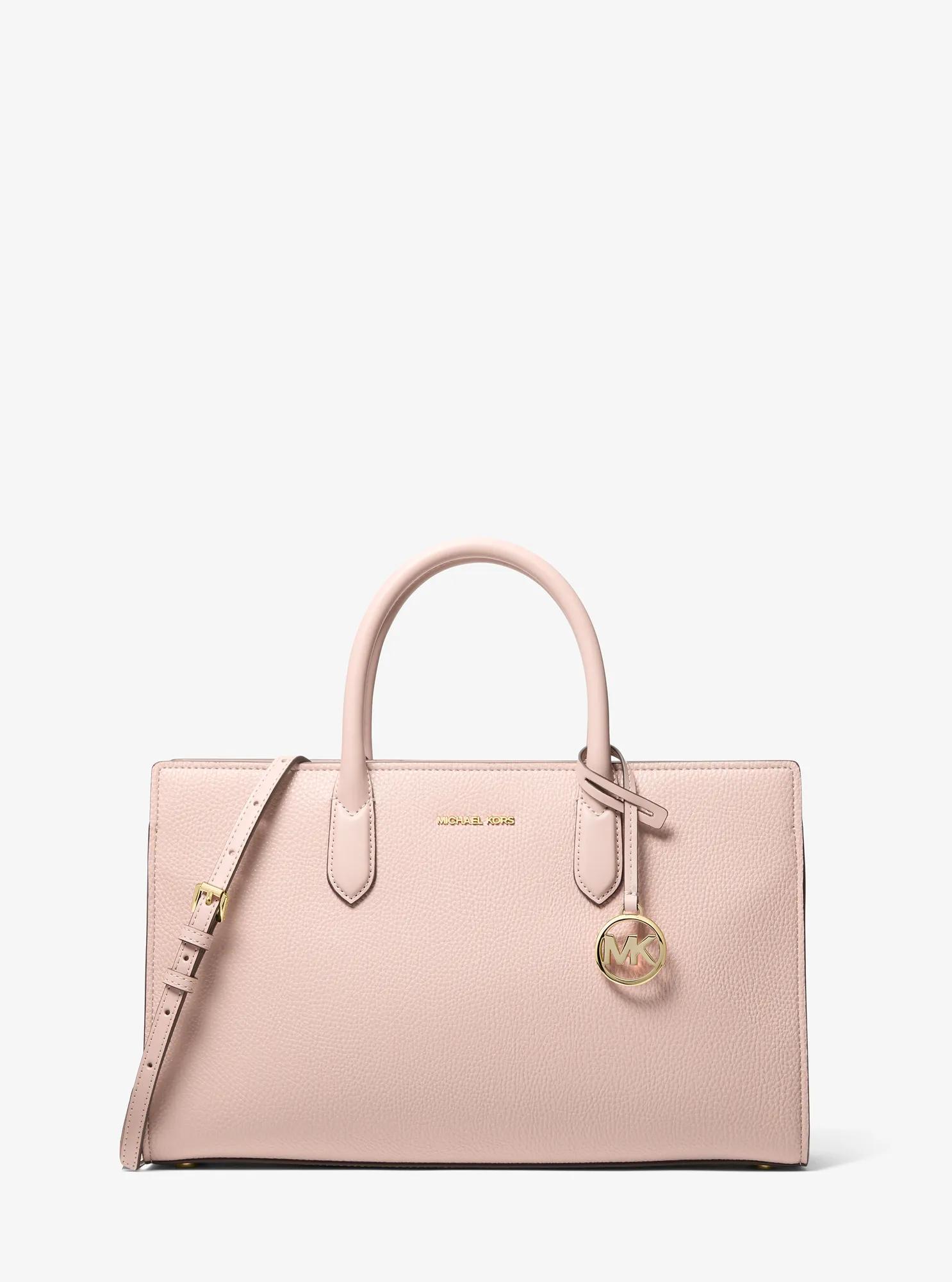 MK Tas Scarlett van getrommeld leer, middelgroot - Roze - Michael Kors