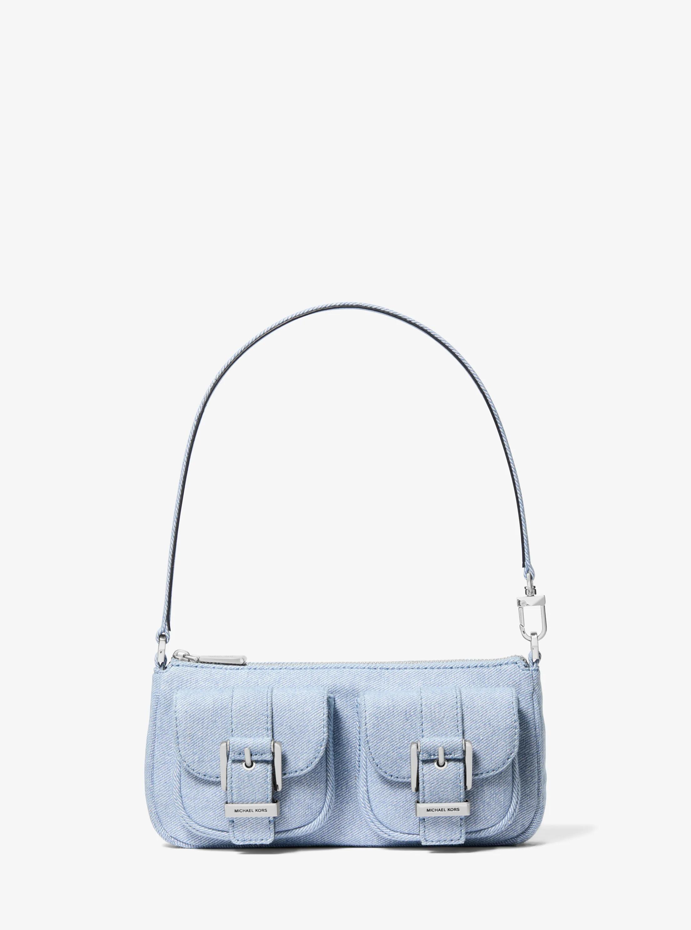 Zoe Small Denim Pochette