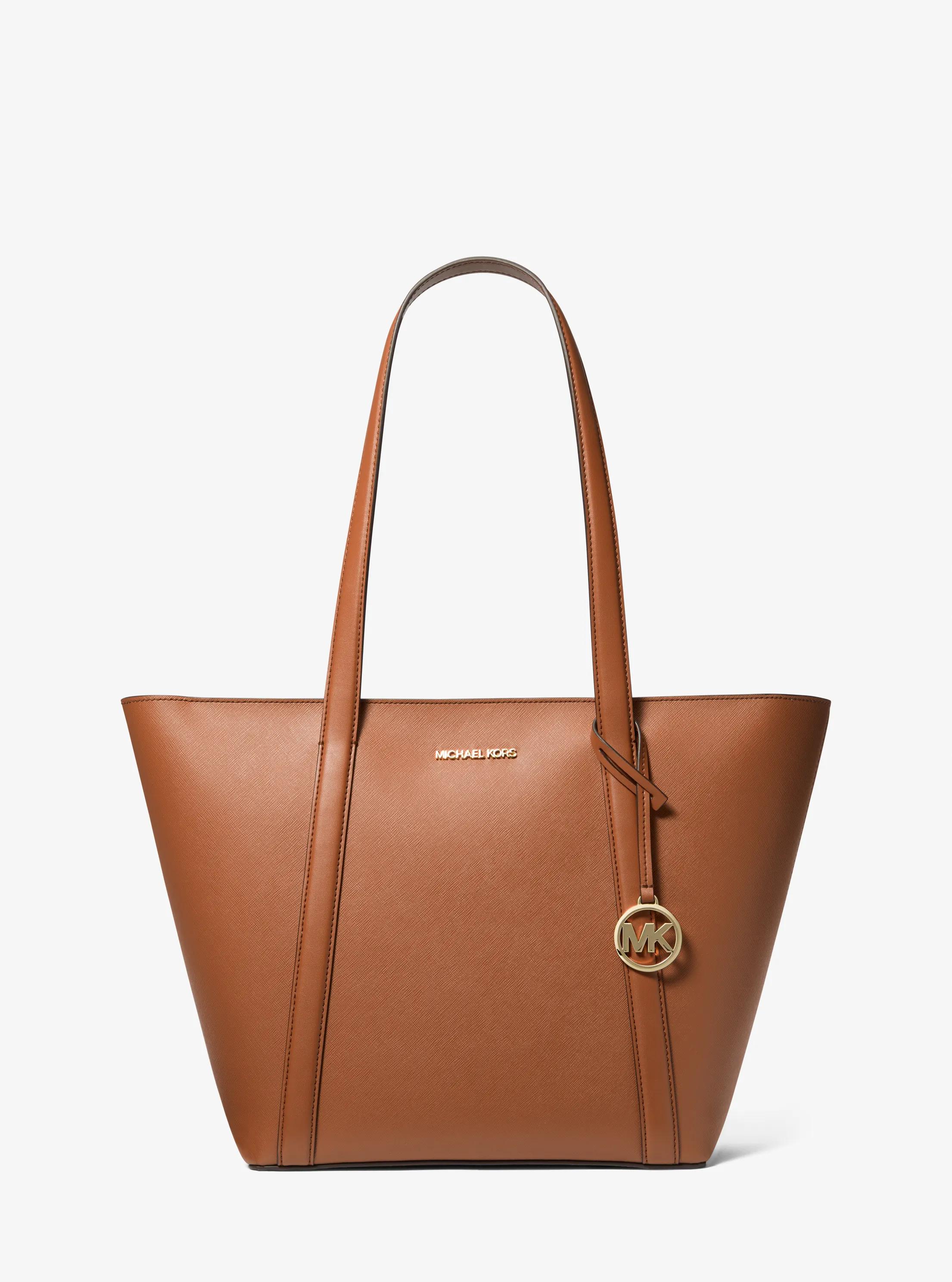 Pratt Large Tote Bag in LUGGAGE | Michael Kors