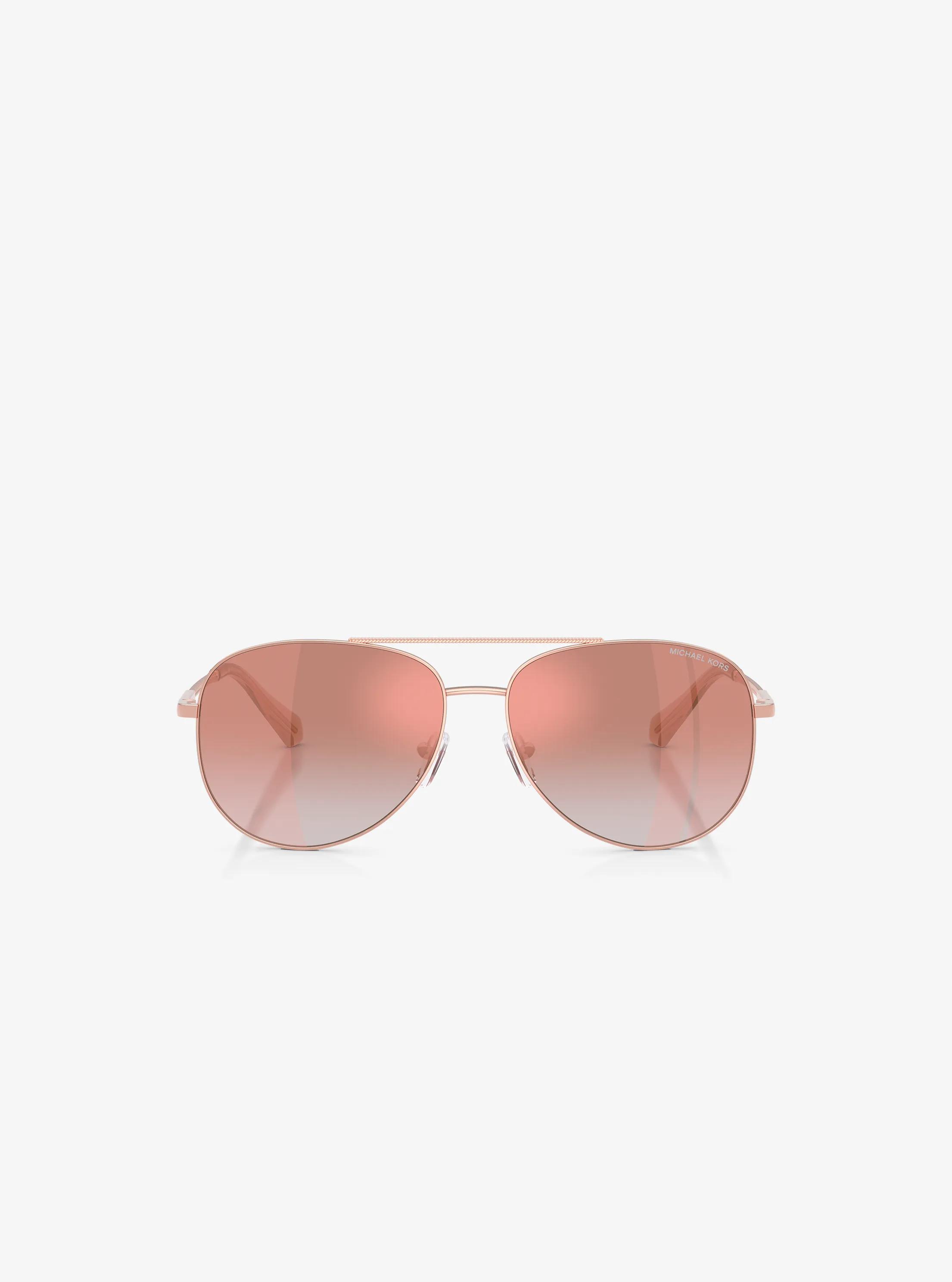 Perledo Sunglasses in ROSE GOLD | Michael Kors