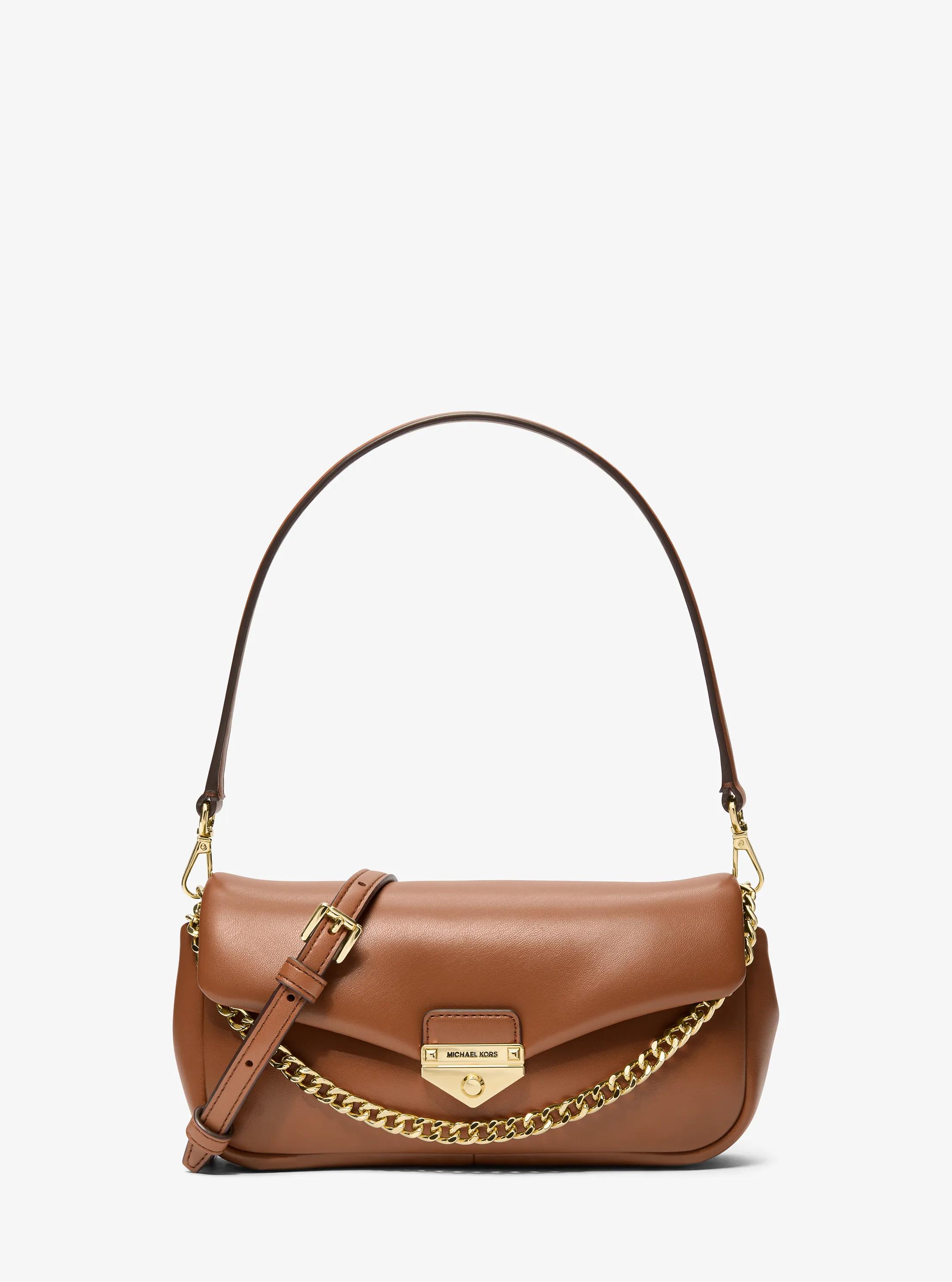 Soho Small Convertible Shoulder Bag in LUGGAGE | Michael Kors