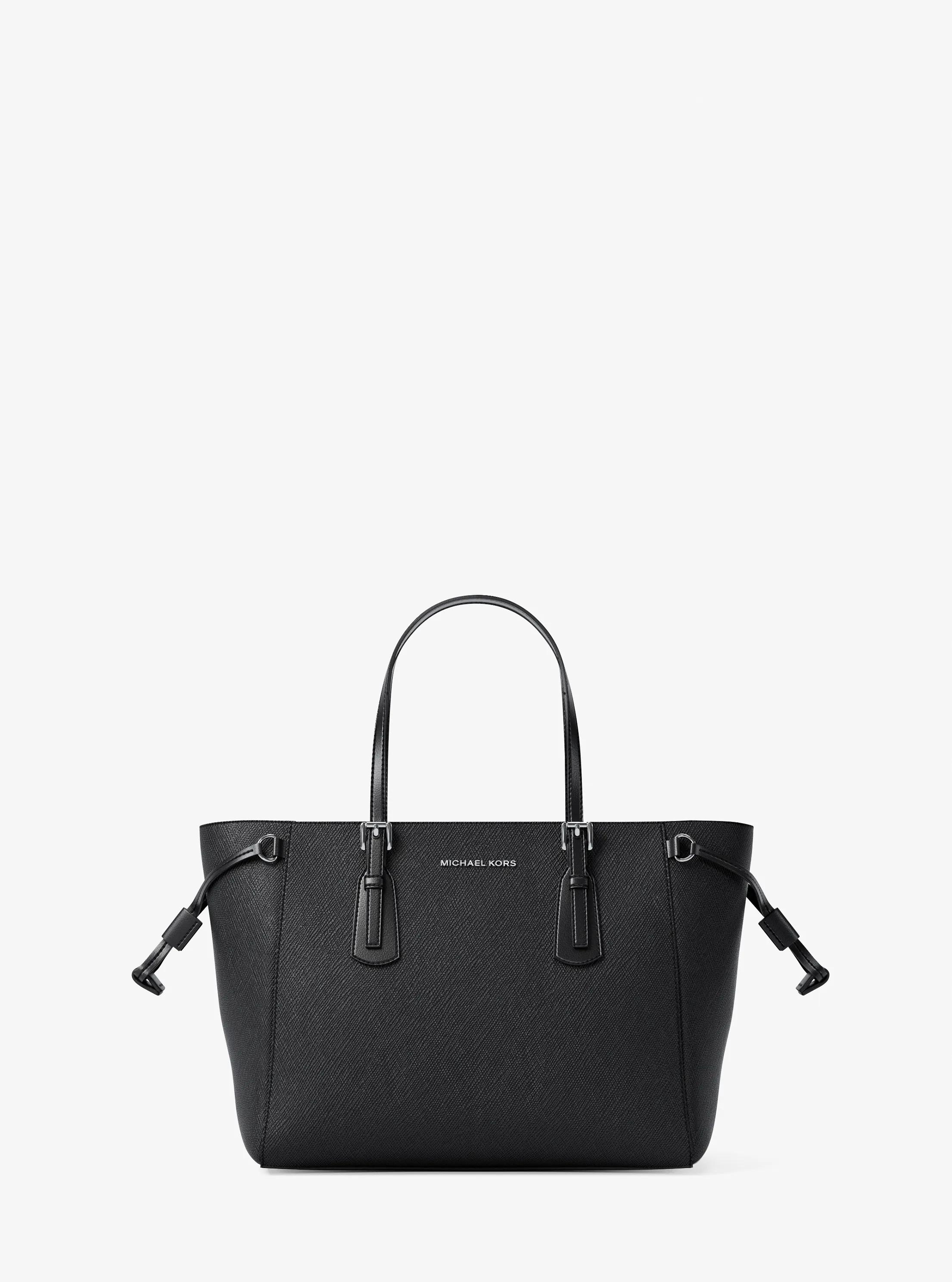 Voyager Extra-Small Pebbled Leather Convertible Crossbody Bag in